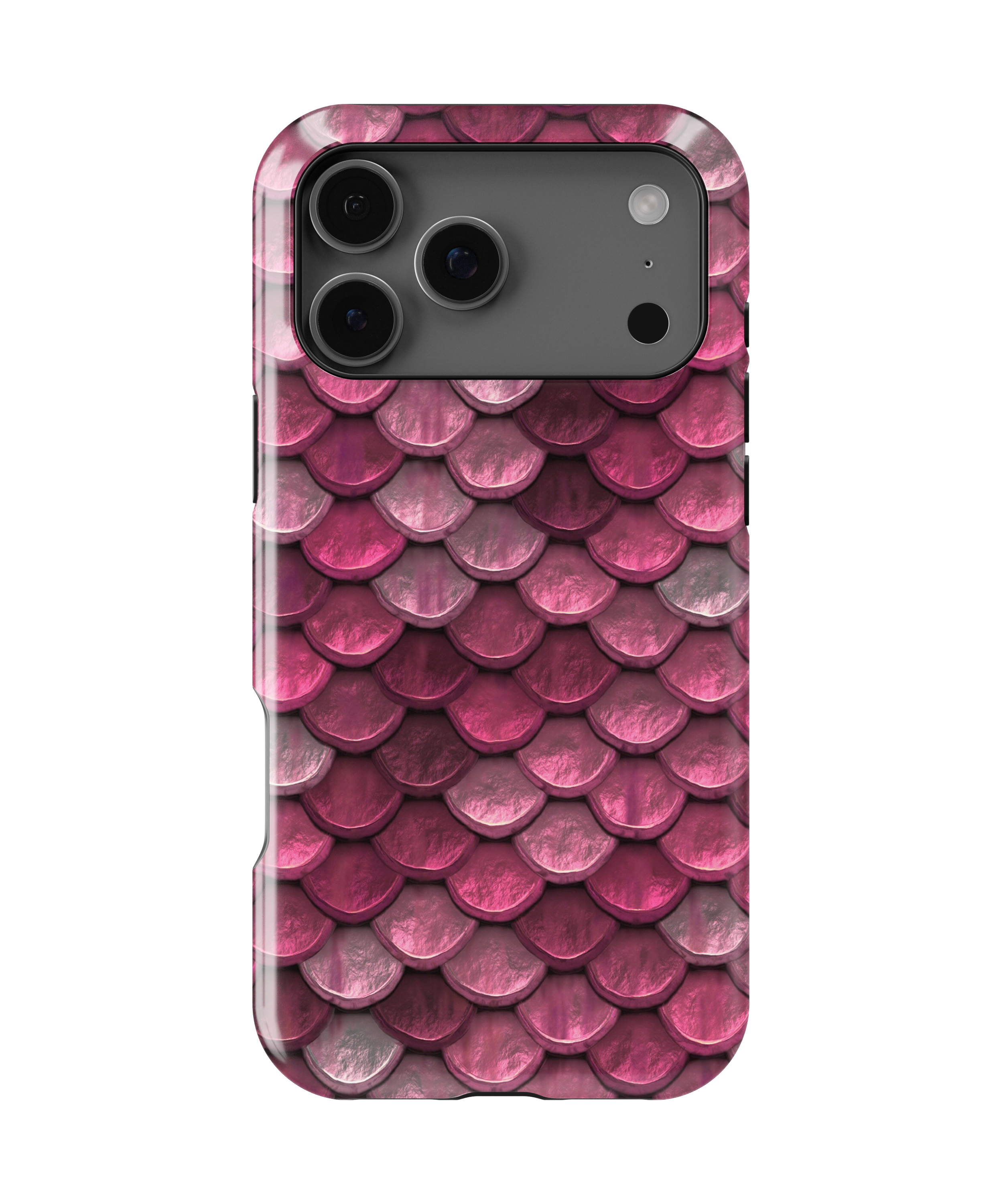 Pink Mermaid Scale - iPhone