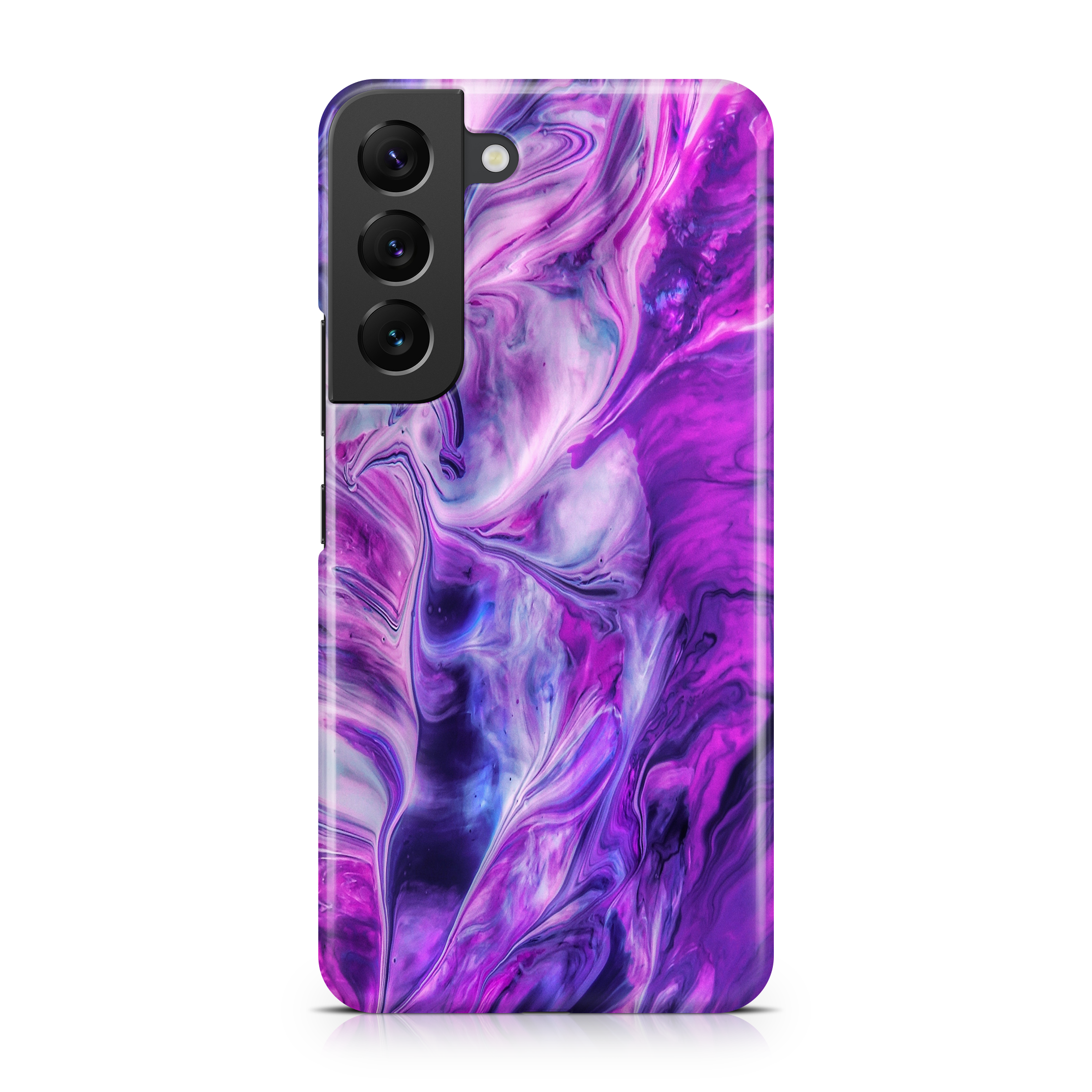Pink & Blue Abstract - Samsung phone case designs by CaseSwagger