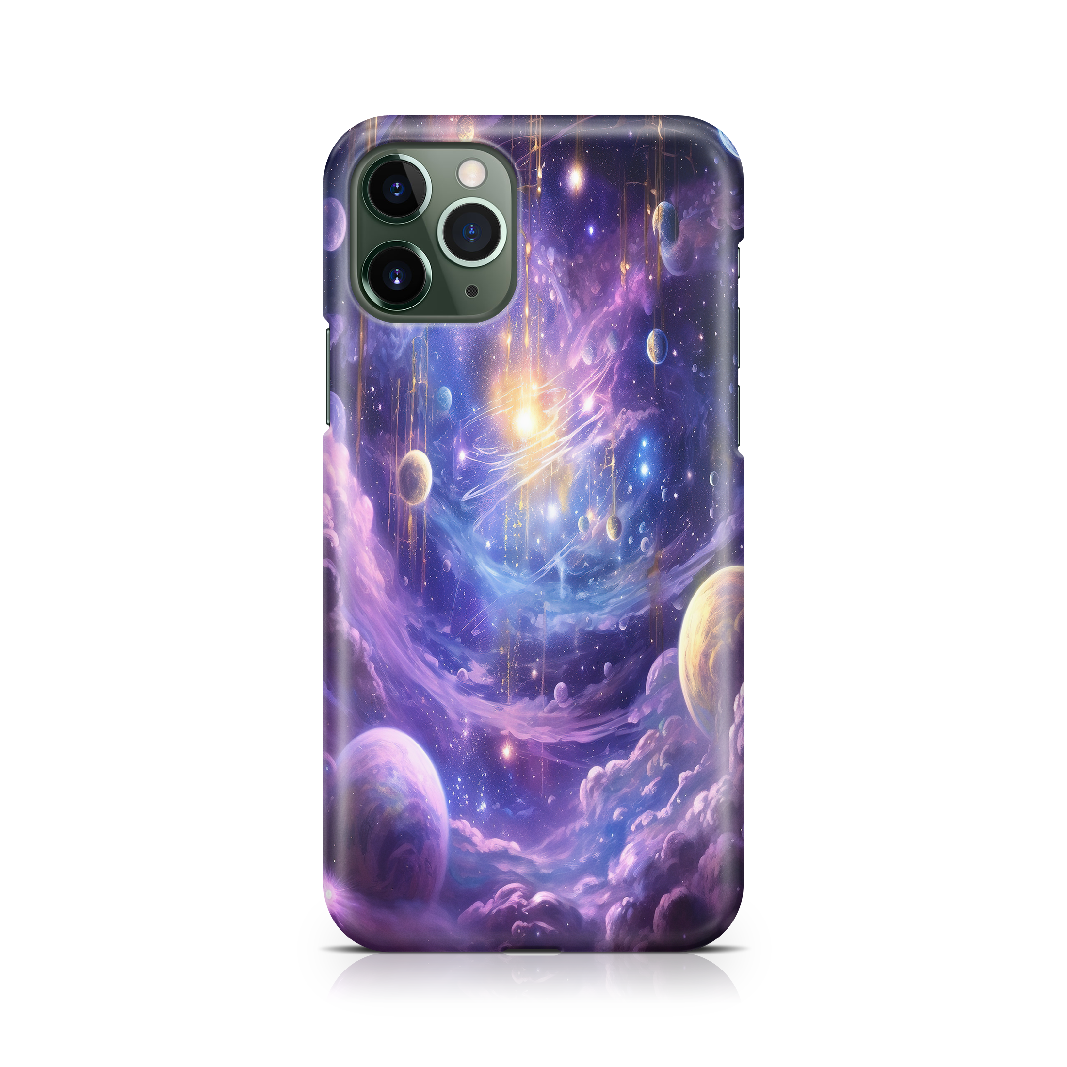 Purple Galaxies - Apple iPhone Case