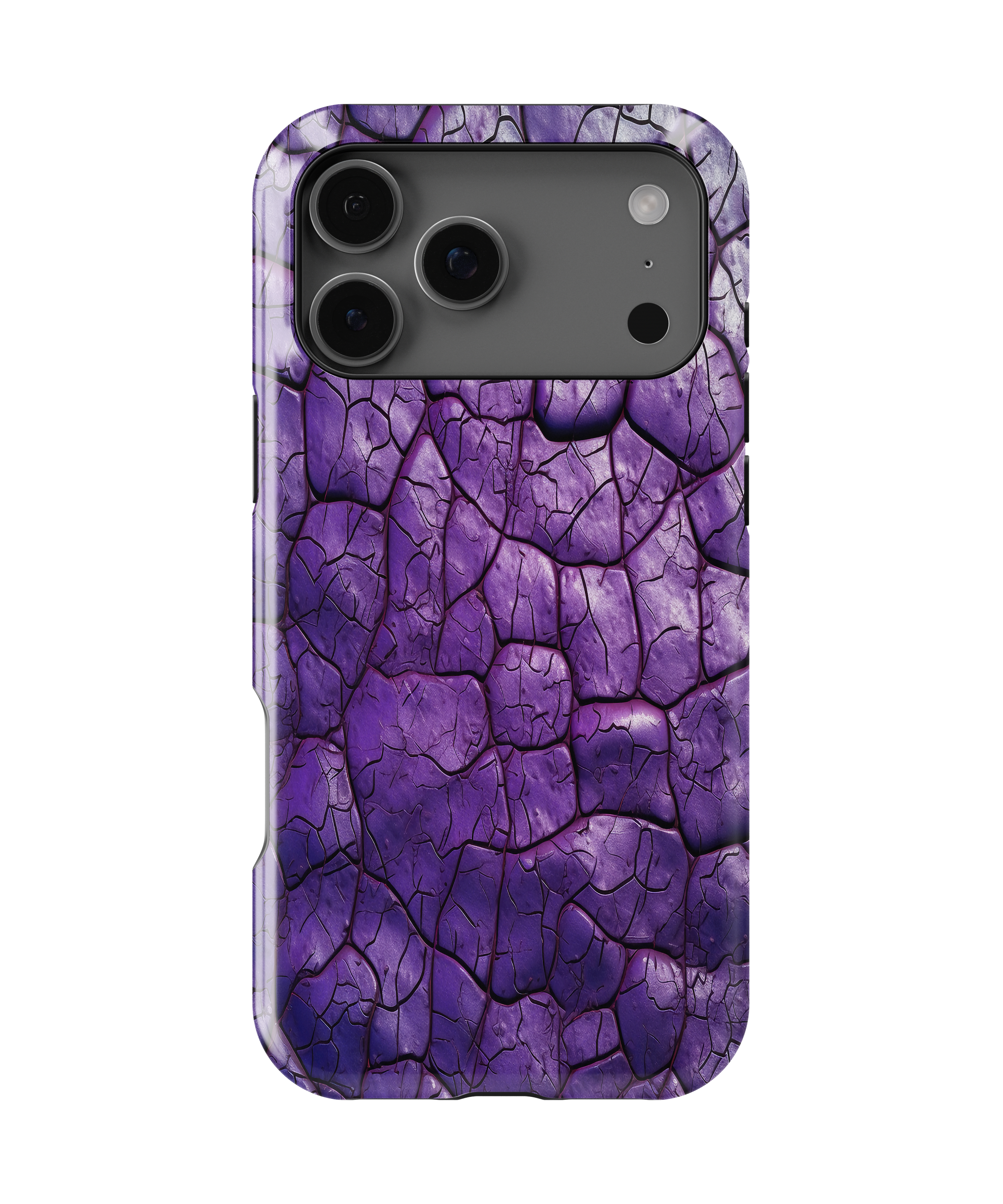 Purple Reptile Skin - iPhone
