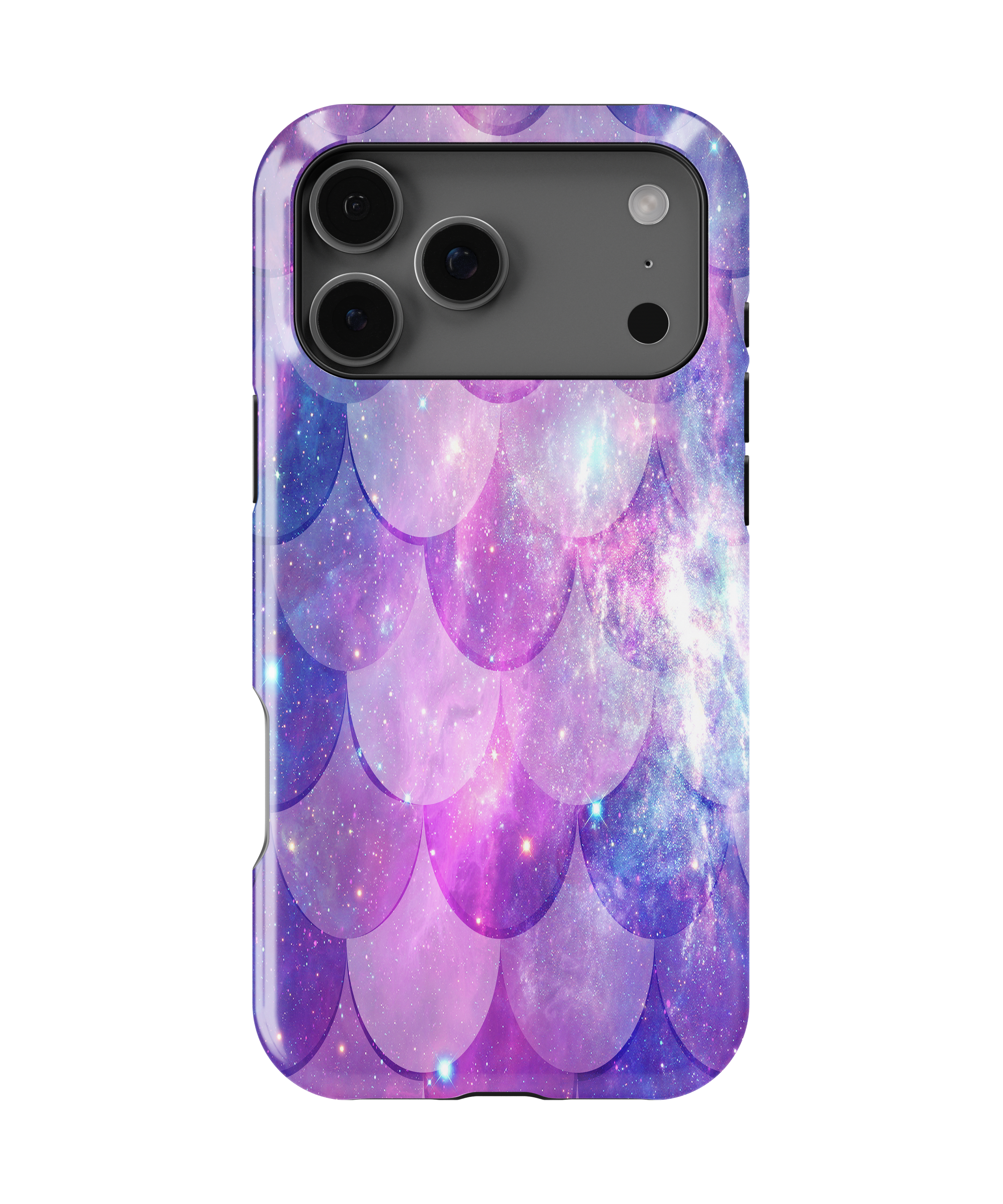 Purple Space Mermaid Scale - iPhone