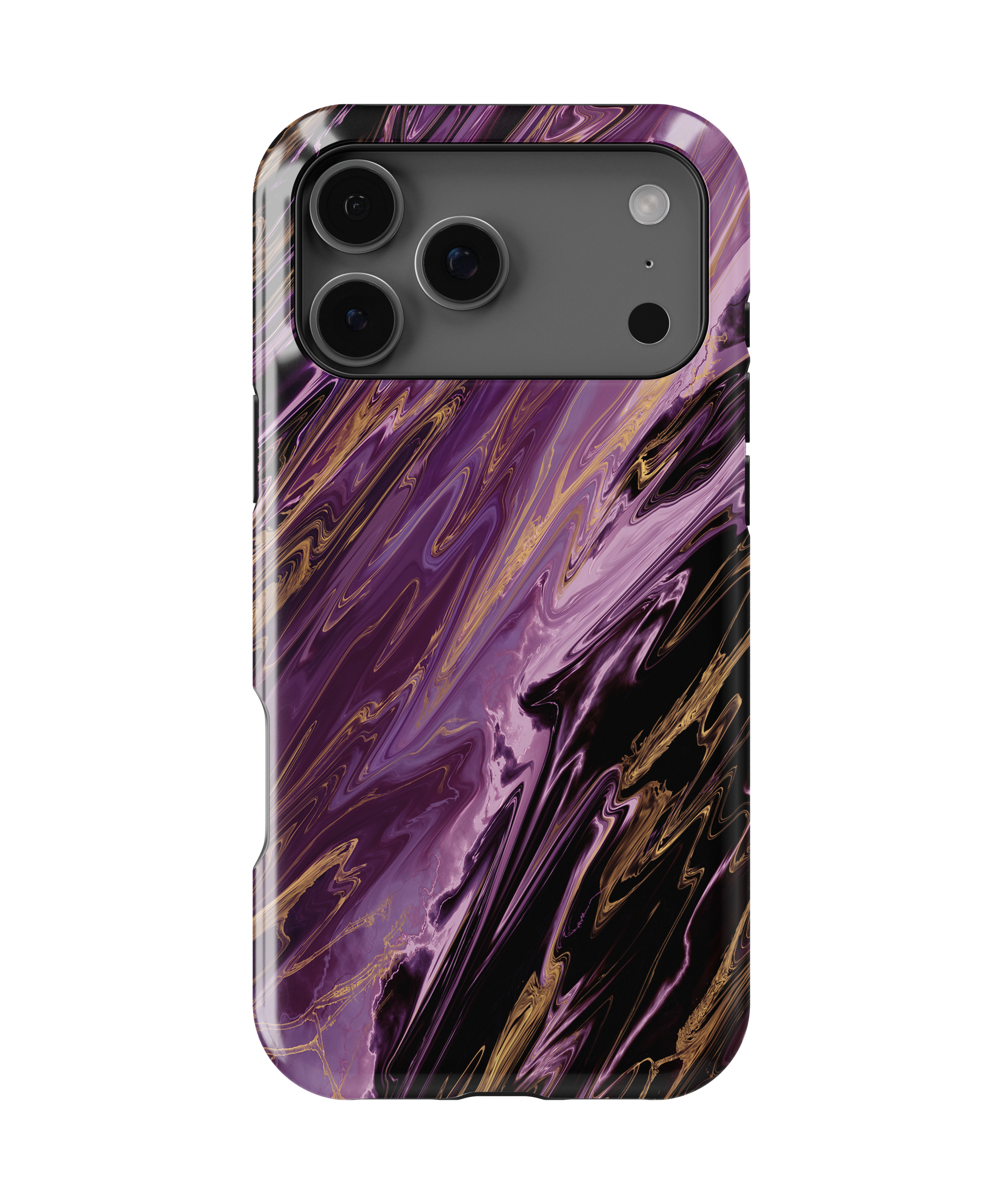 Purple Swirl Agate - iPhone