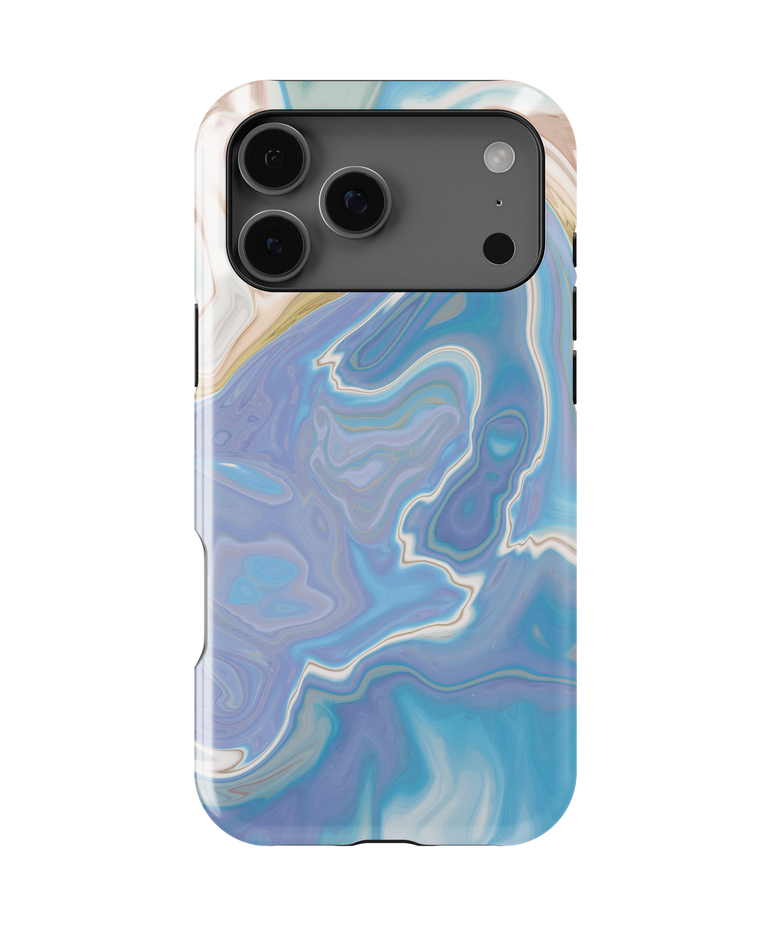 Purple Turquoise Agate - iPhone