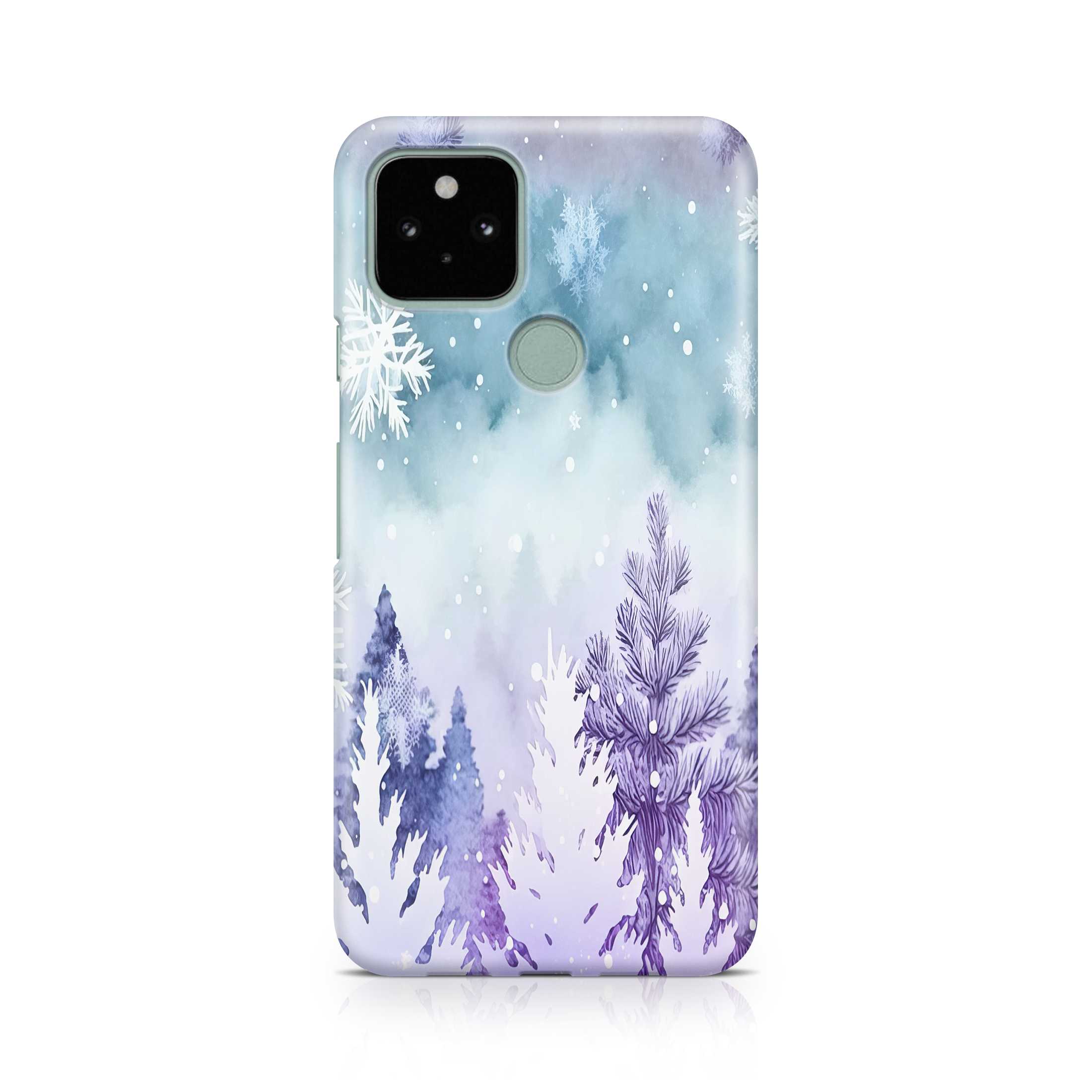Quiet Snowfall - Google phone case designs by CaseSwagger