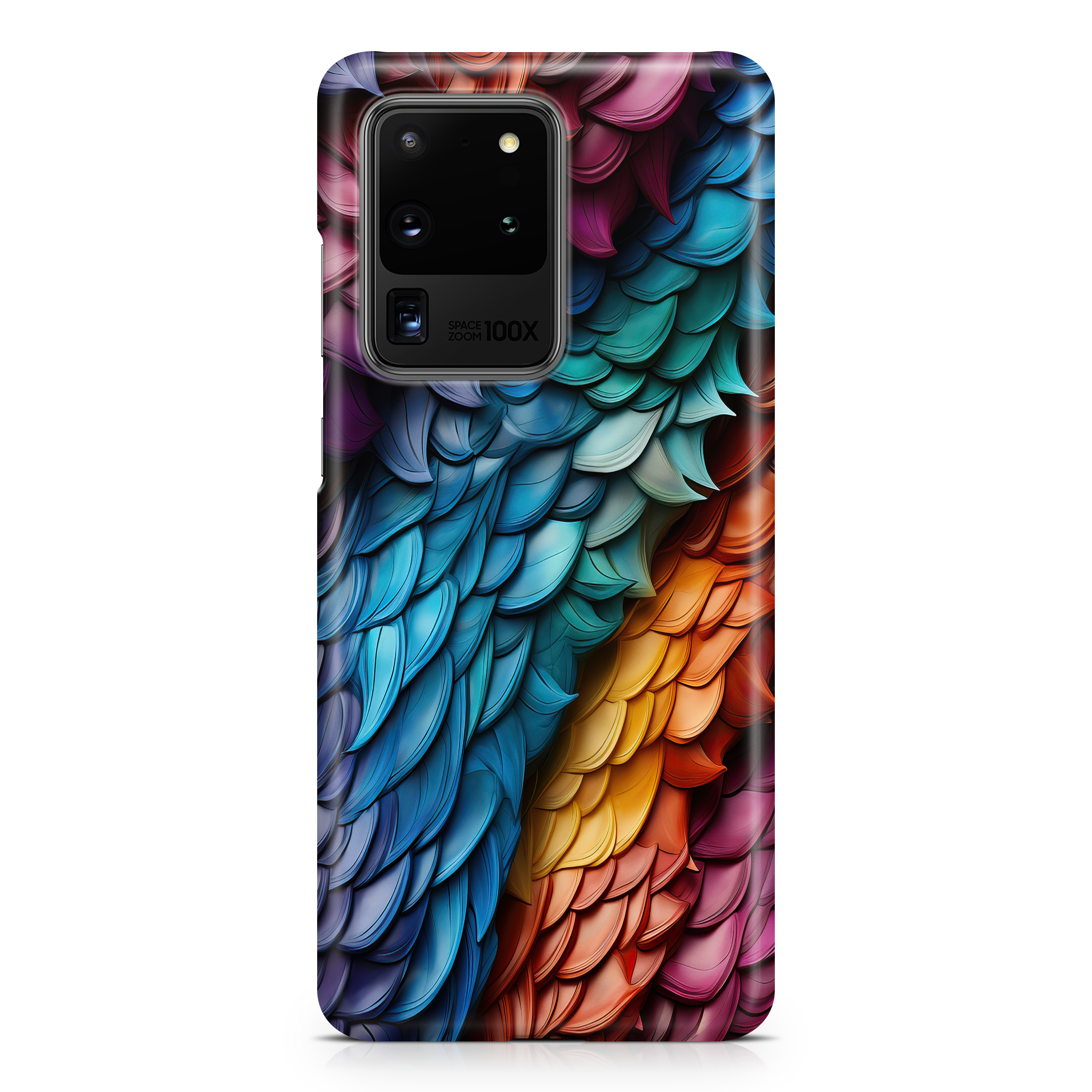 Rainbow Dragonscale - Samsung phone case designs by CaseSwagger