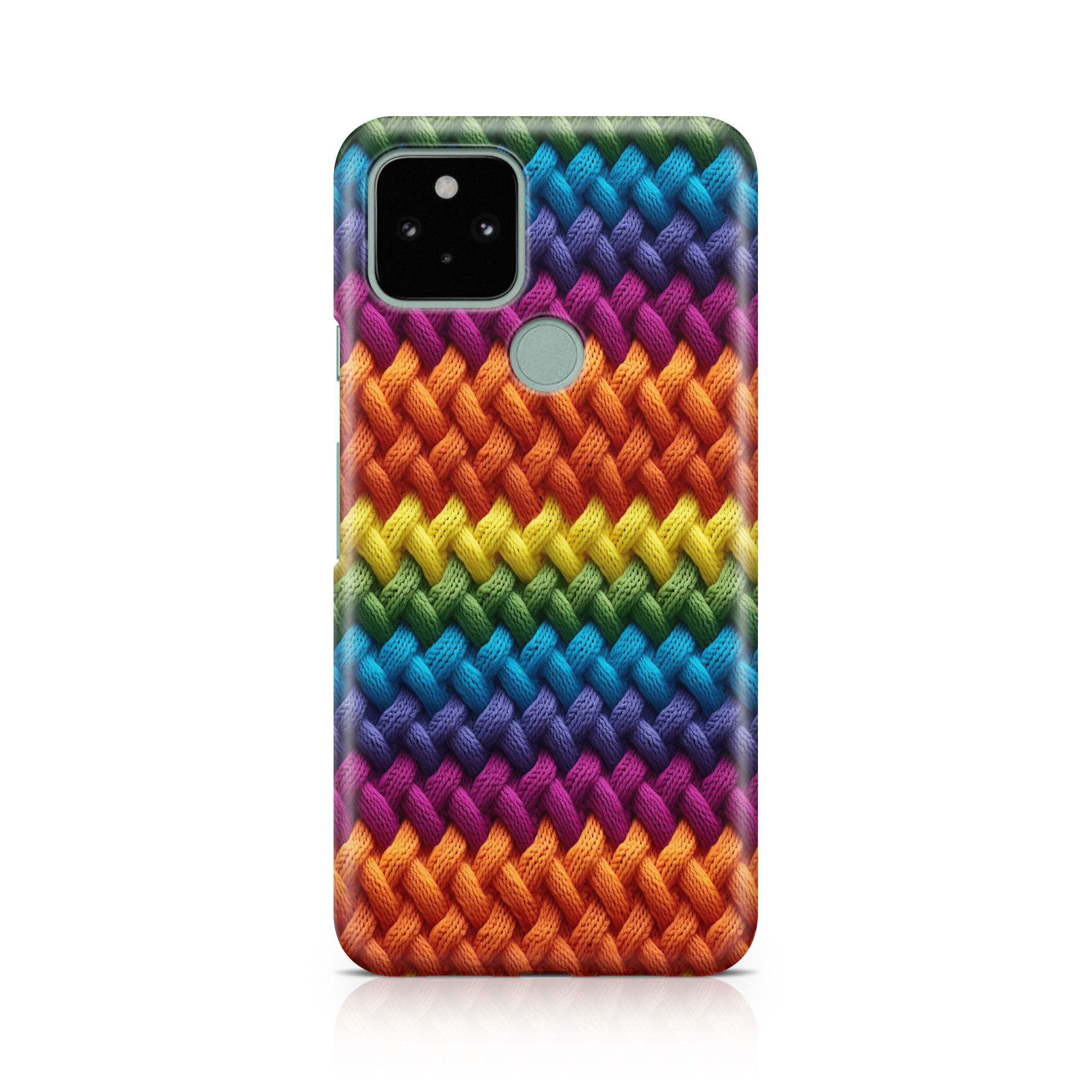 Rainbow Stitches - Google phone case designs by CaseSwagger