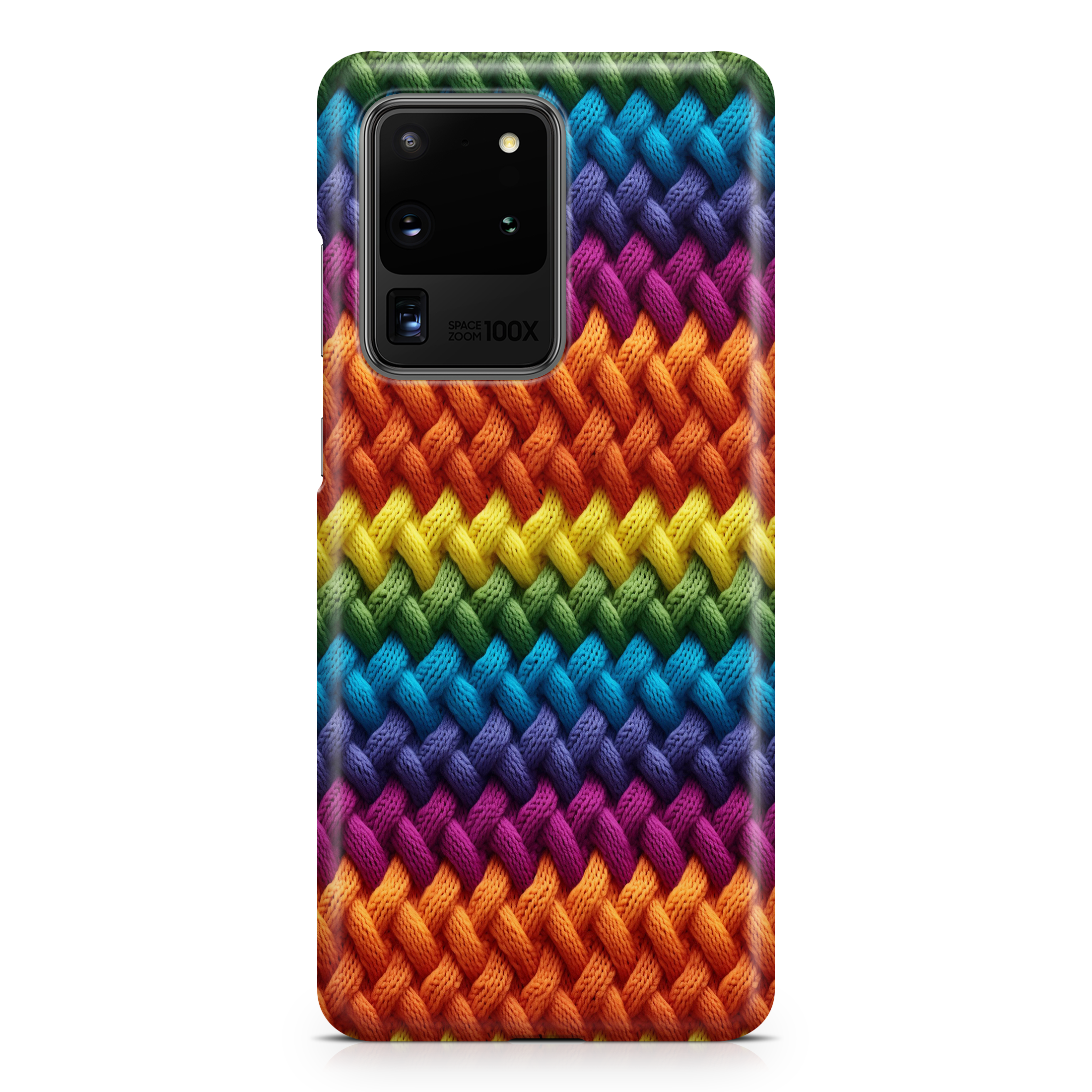 Rainbow Stitches - Samsung phone case designs by CaseSwagger