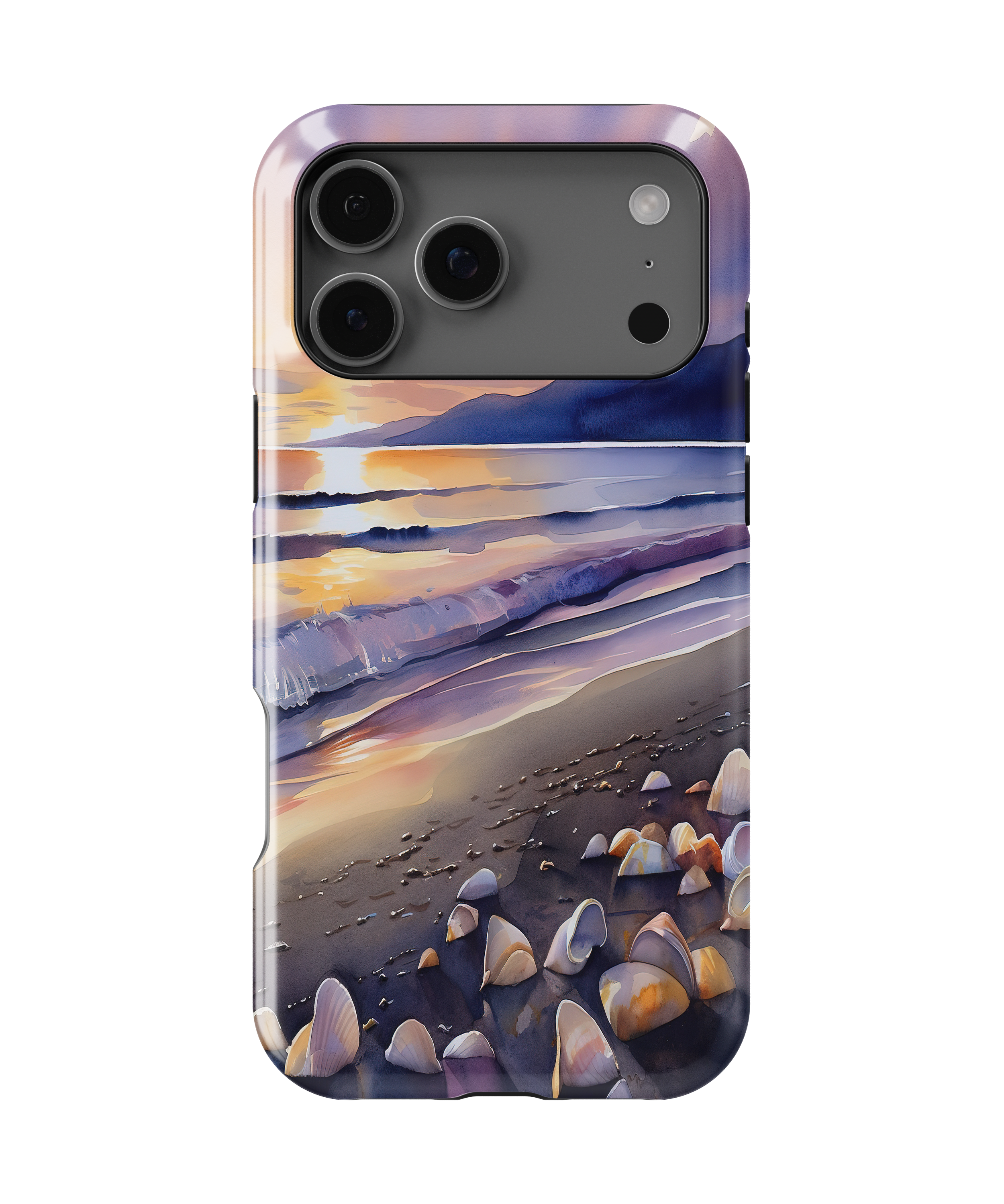 Watercolor Tides - iPhone
