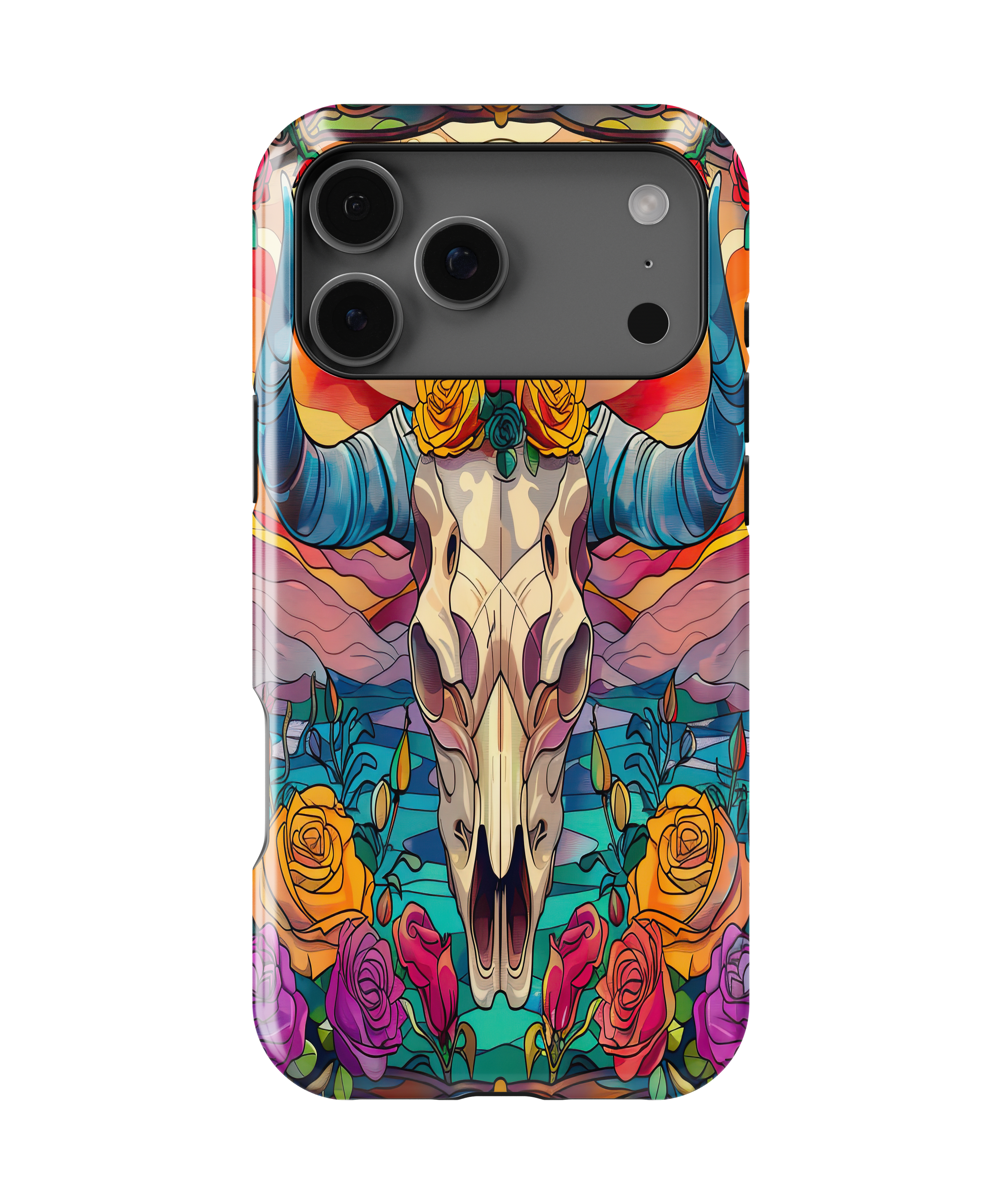 Western Bull Skull - iPhone