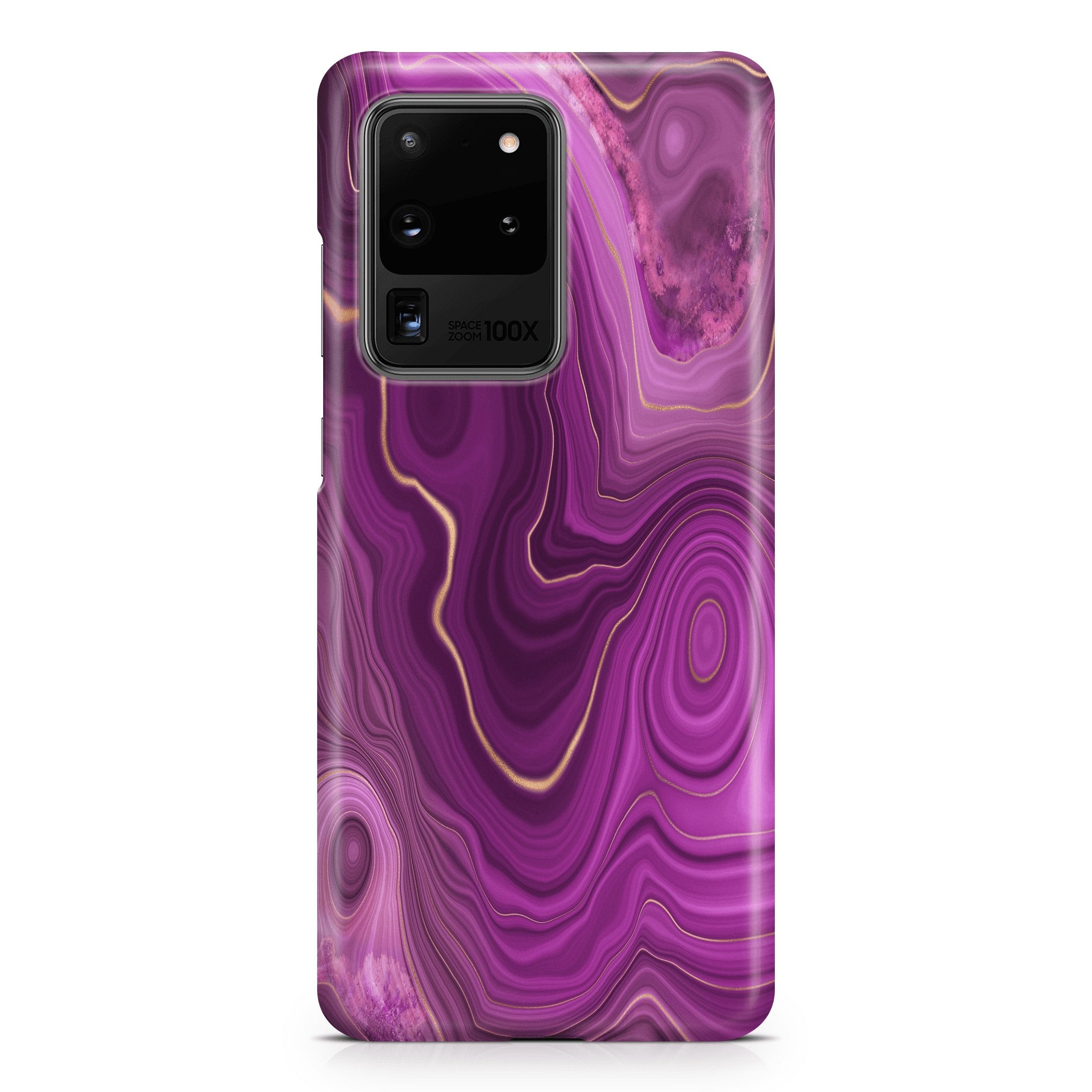 Amethyst Strata III - Samsung phone case designs by CaseSwagger