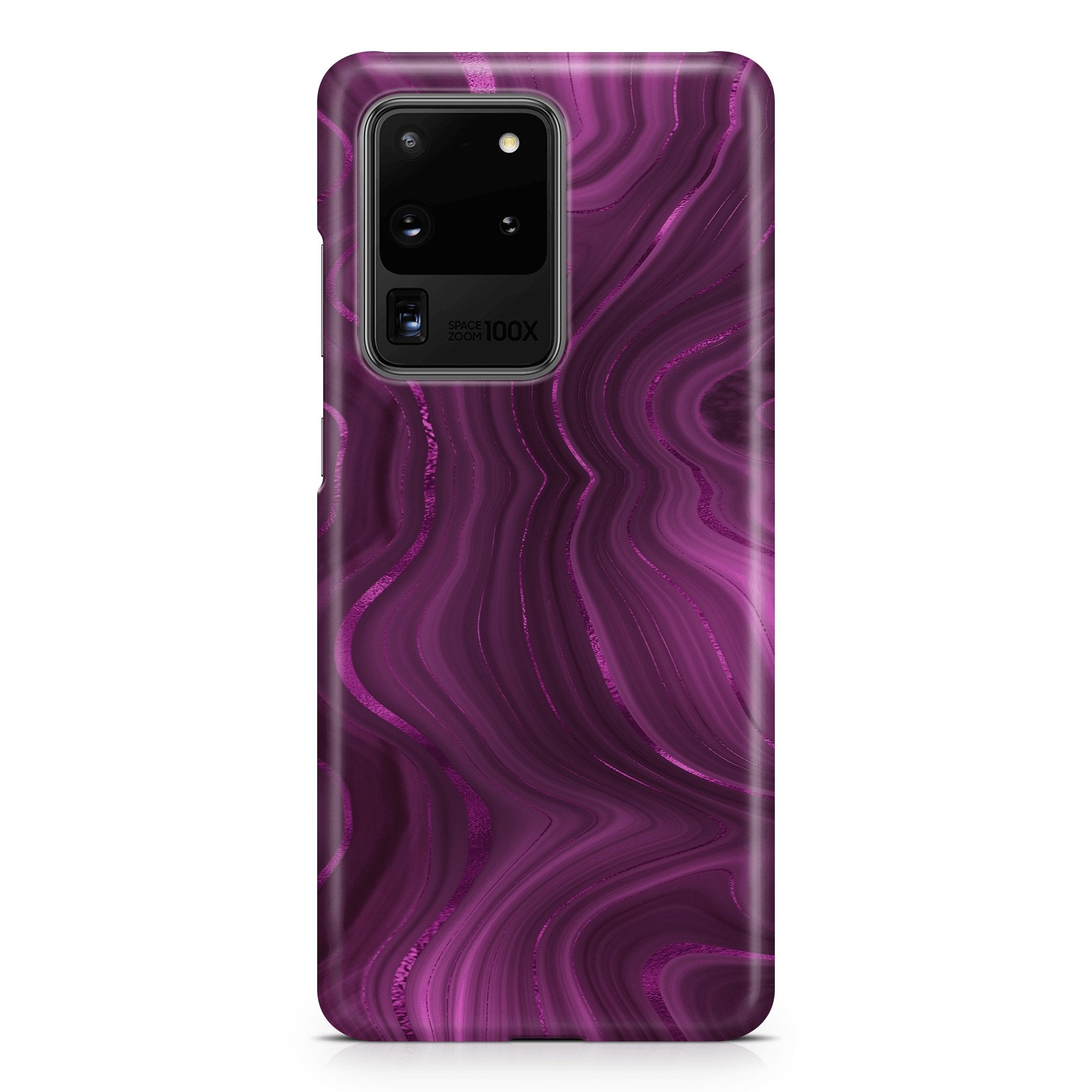 Amethyst Strata I - Samsung phone case designs by CaseSwagger