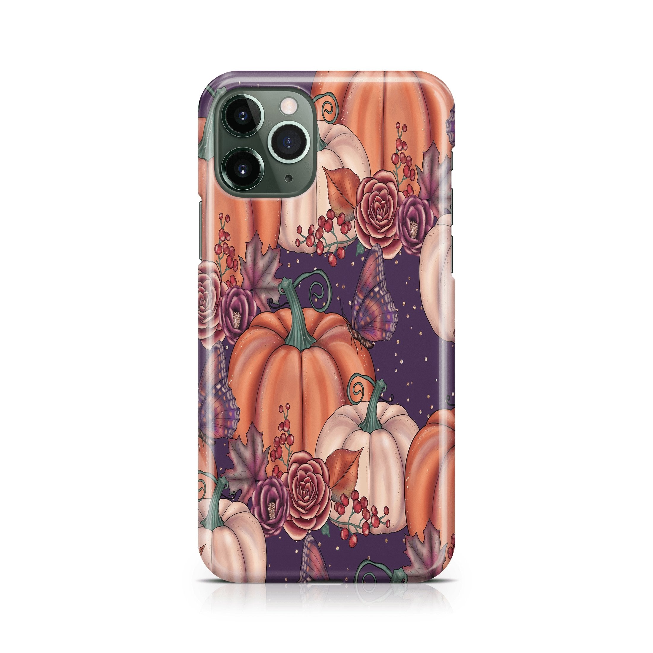Autumn Pumpkin - iPhone phone case designs by CaseSwagger