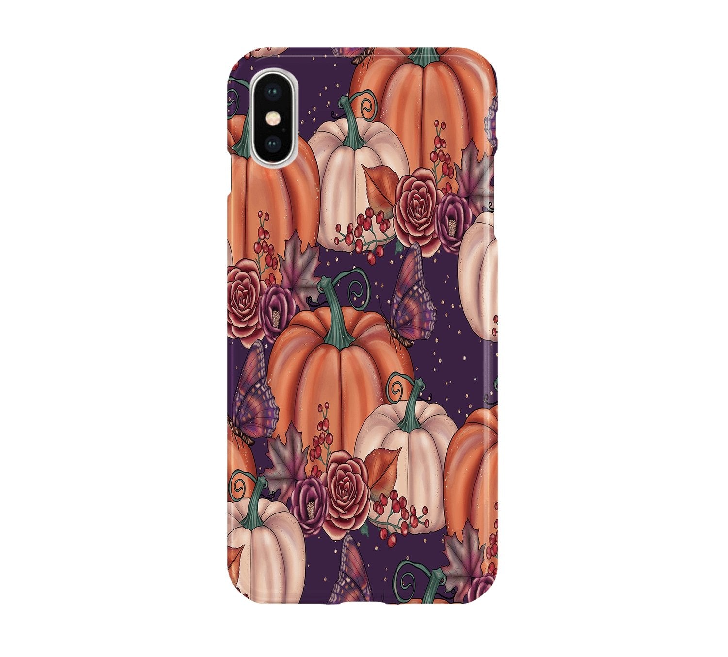 Autumn Pumpkin - iPhone phone case designs by CaseSwagger