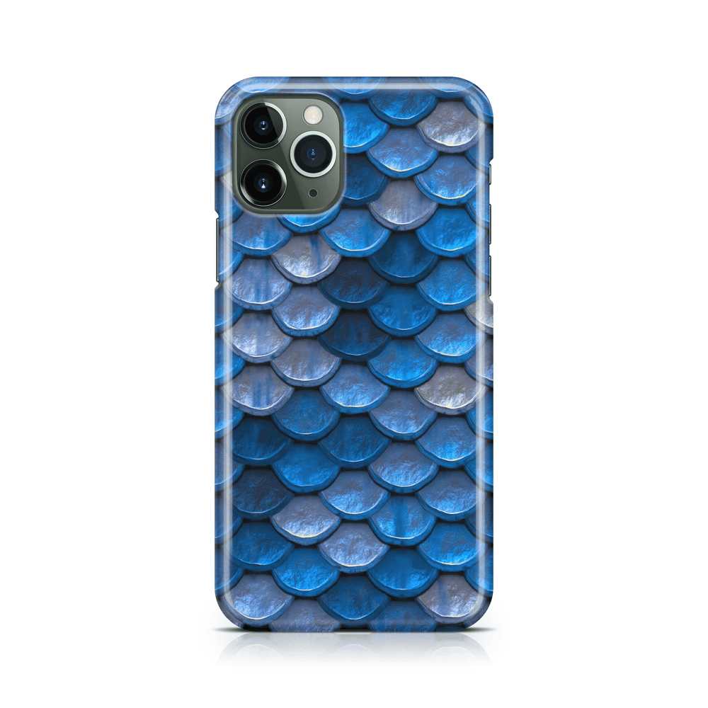 Blue Mermaid Scale Case for Apple iPhone | CaseSwagger