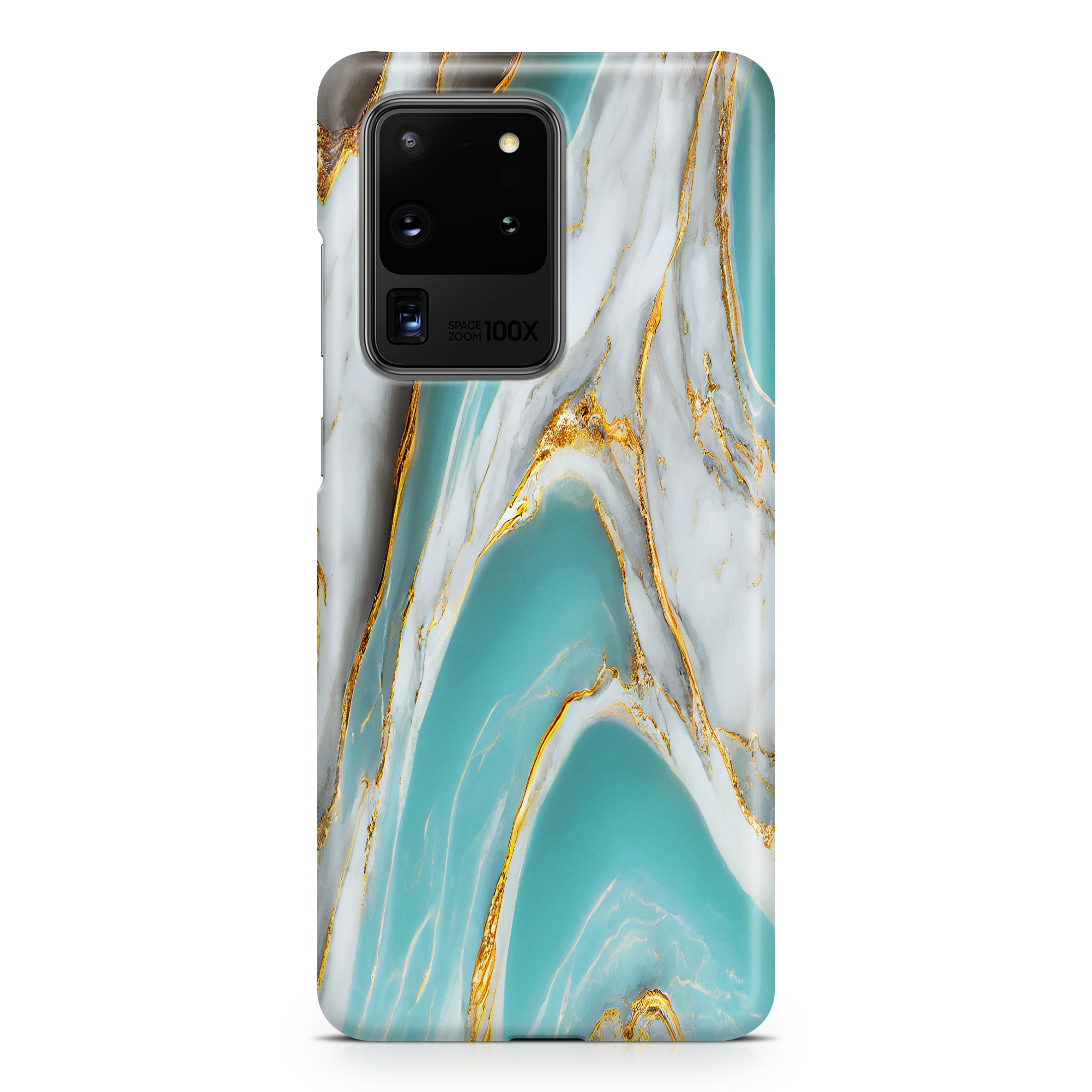 Baby Blue Marble - Samsung phone case designs by CaseSwagger