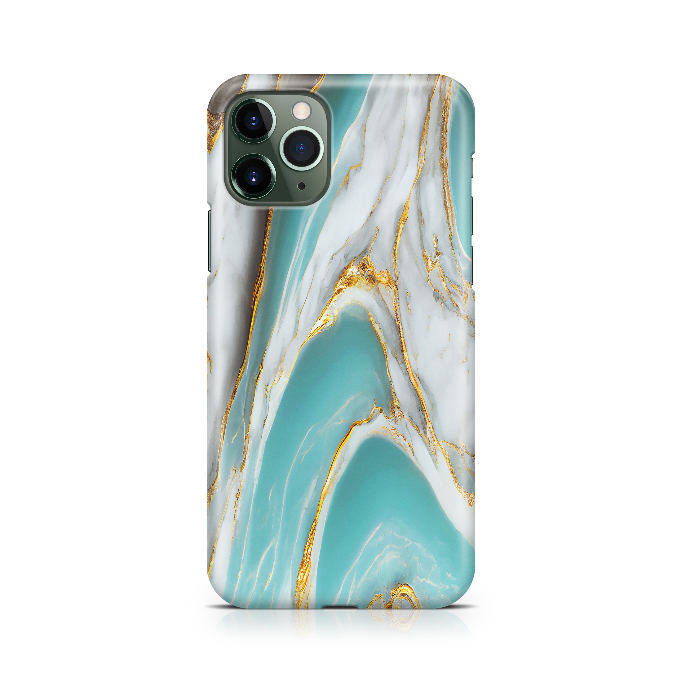 Baby Blue Marble - iPhone phone case designs by CaseSwagger