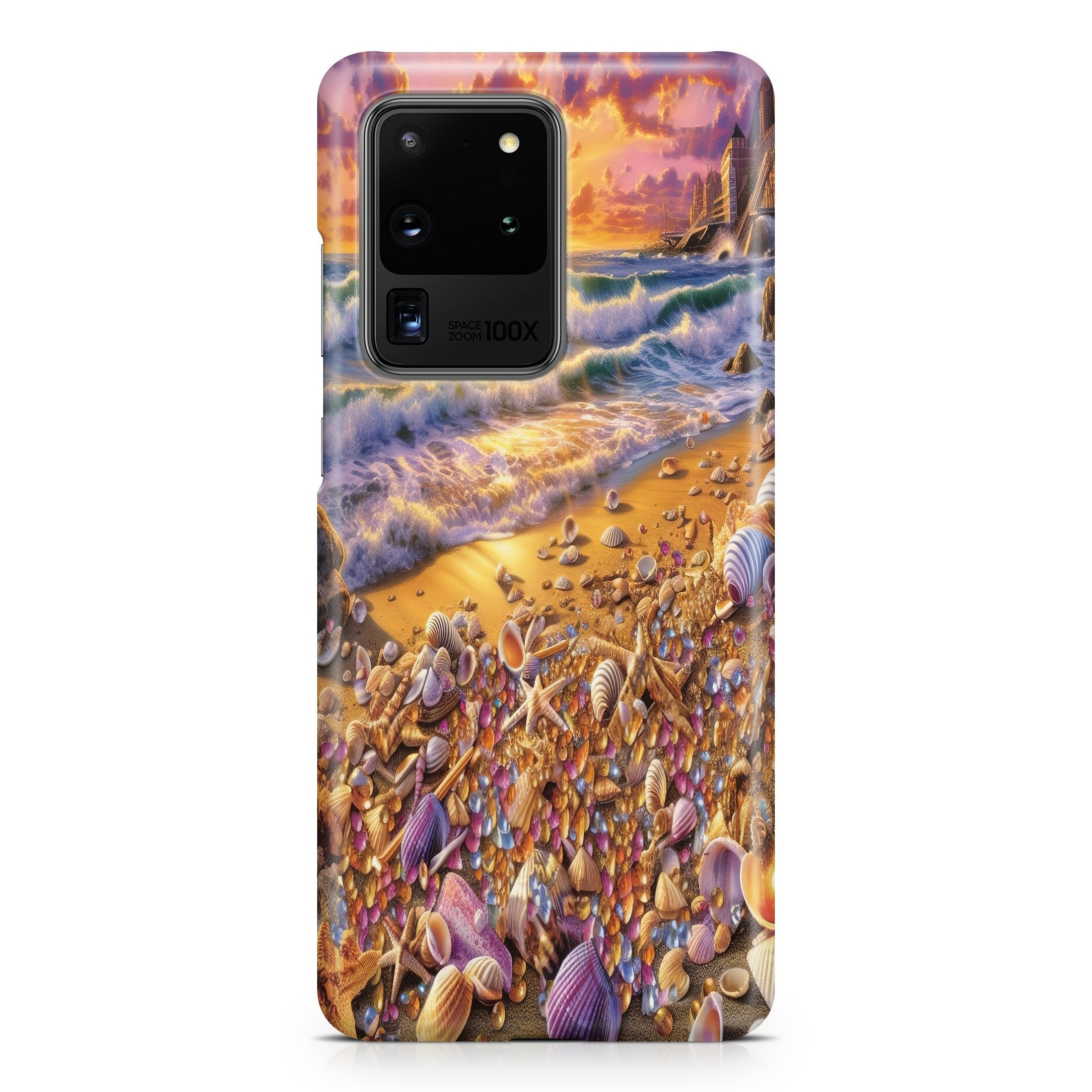 Beachside Treasure - Samsung phone case designs by CaseSwagger