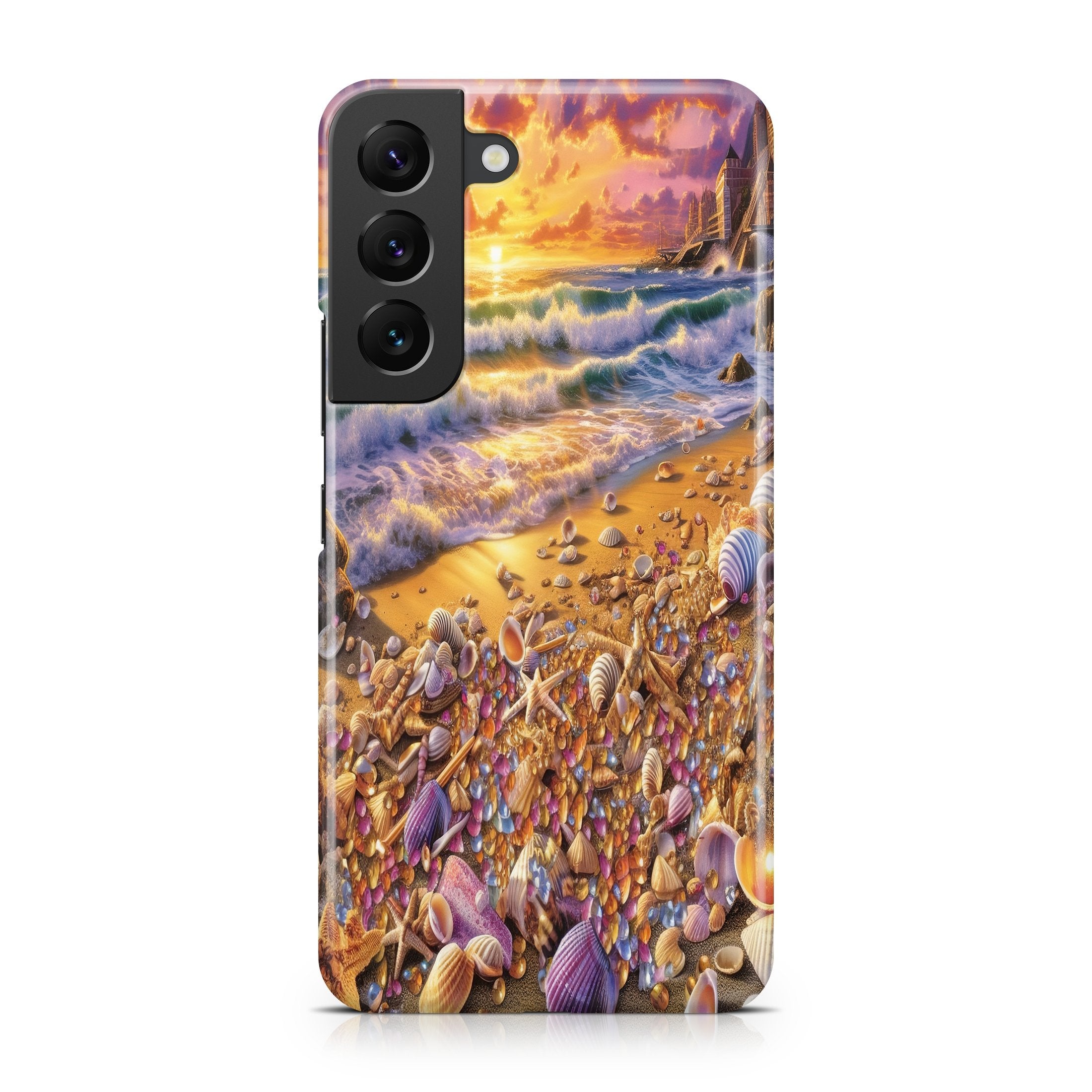 Beachside Treasure - Samsung phone case designs by CaseSwagger