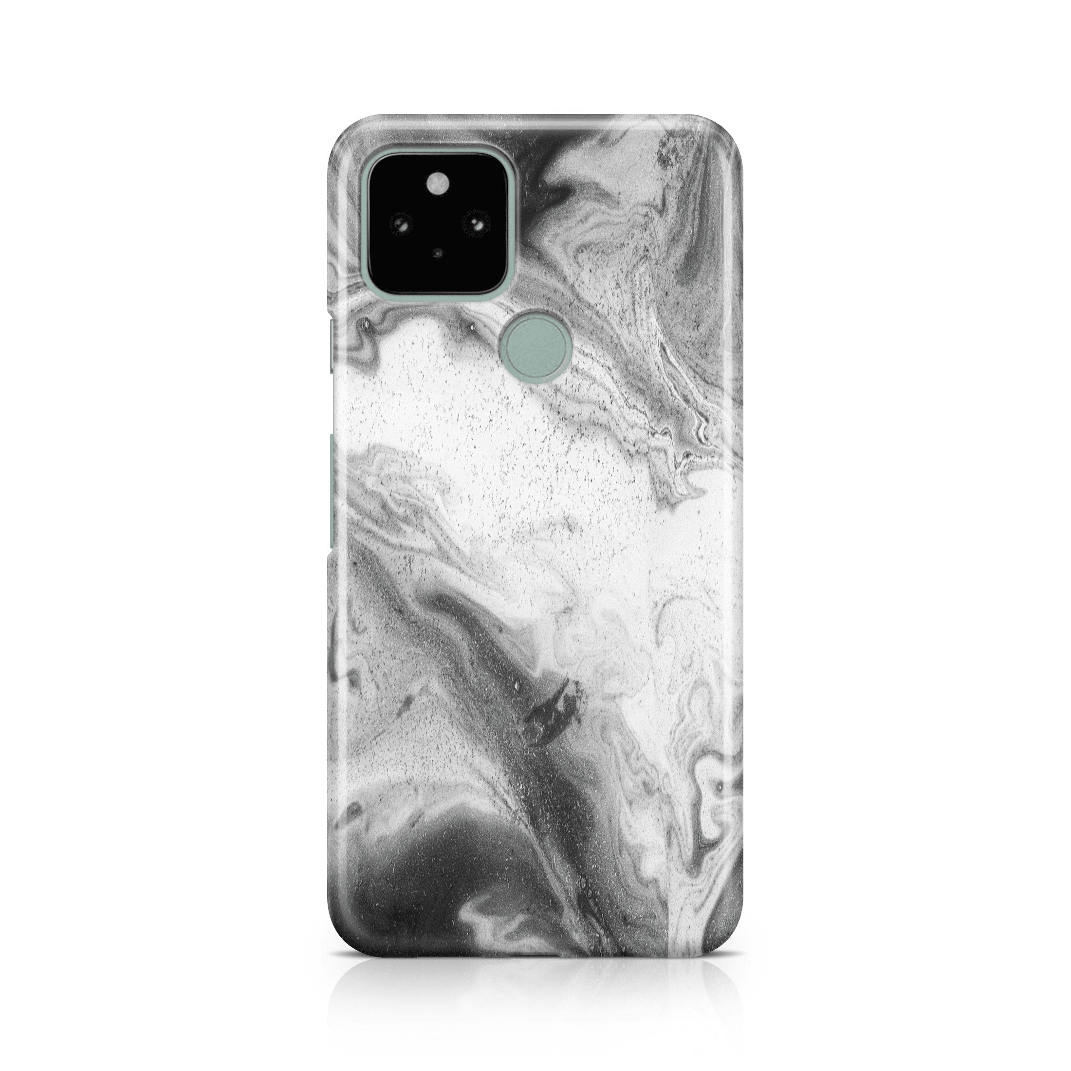 Black & White Marble Series III - Google phone case designs by CaseSwagger