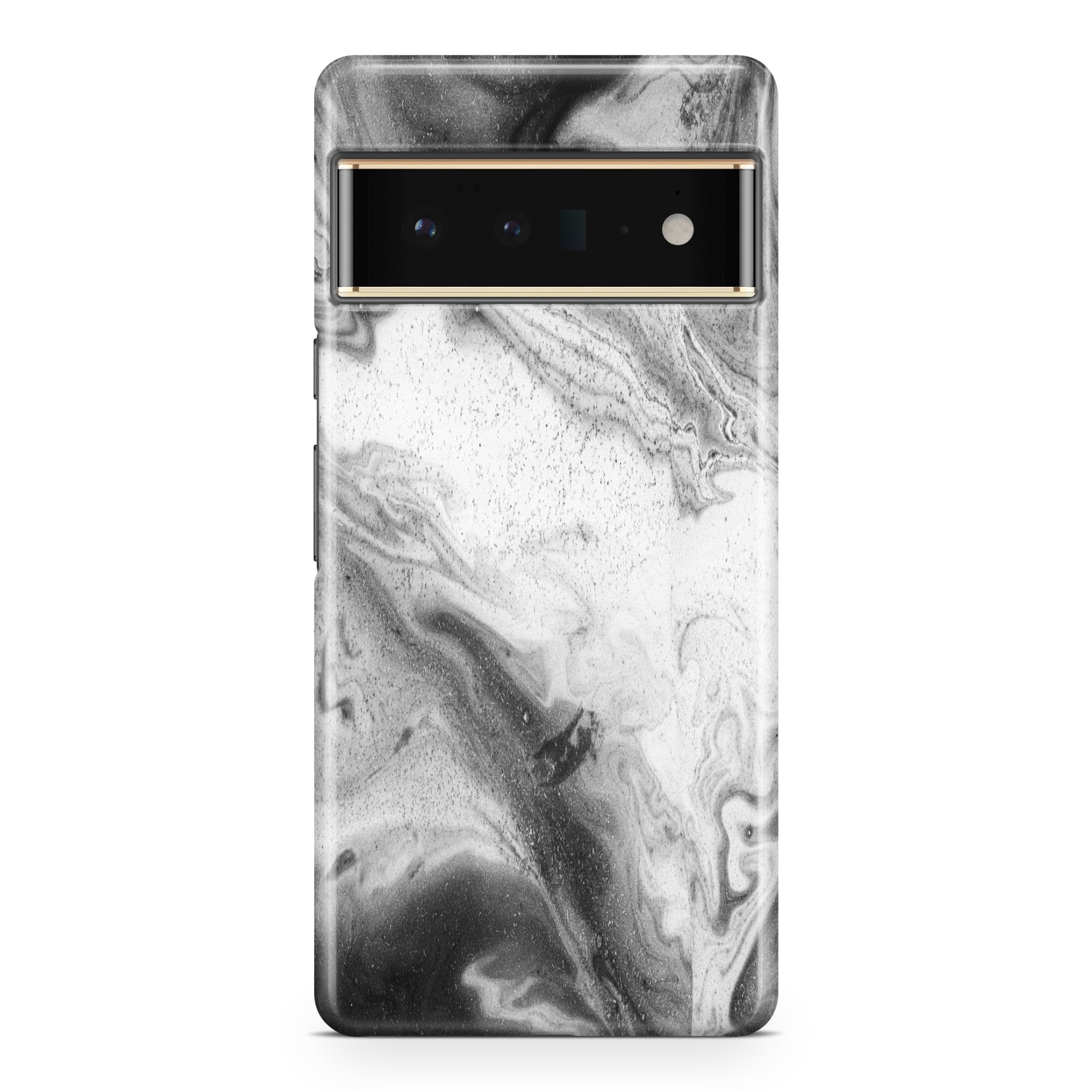 Black & White Marble Series III - Google phone case designs by CaseSwagger
