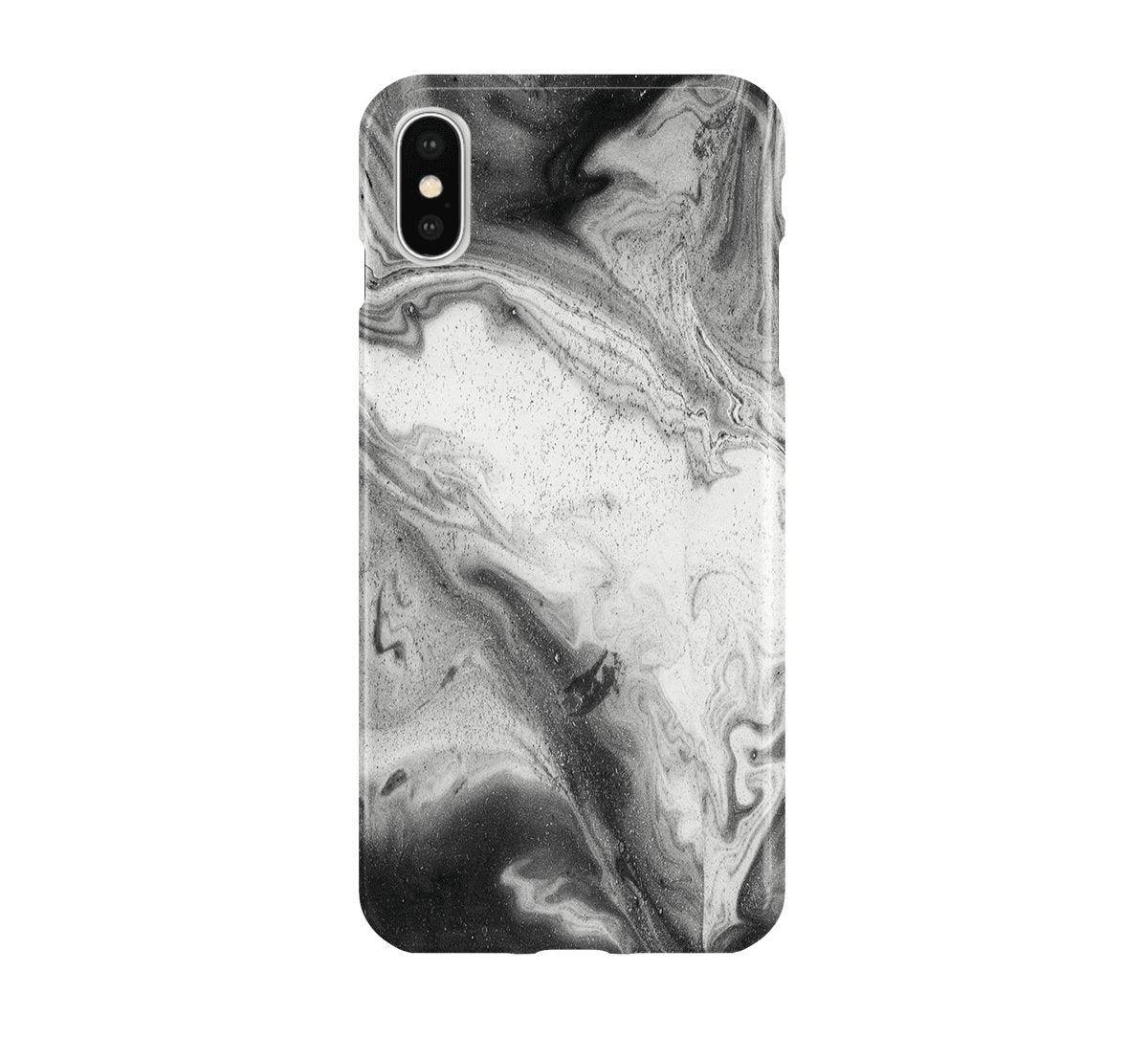 Black & White Marble Series III - iPhone phone case designs by CaseSwagger