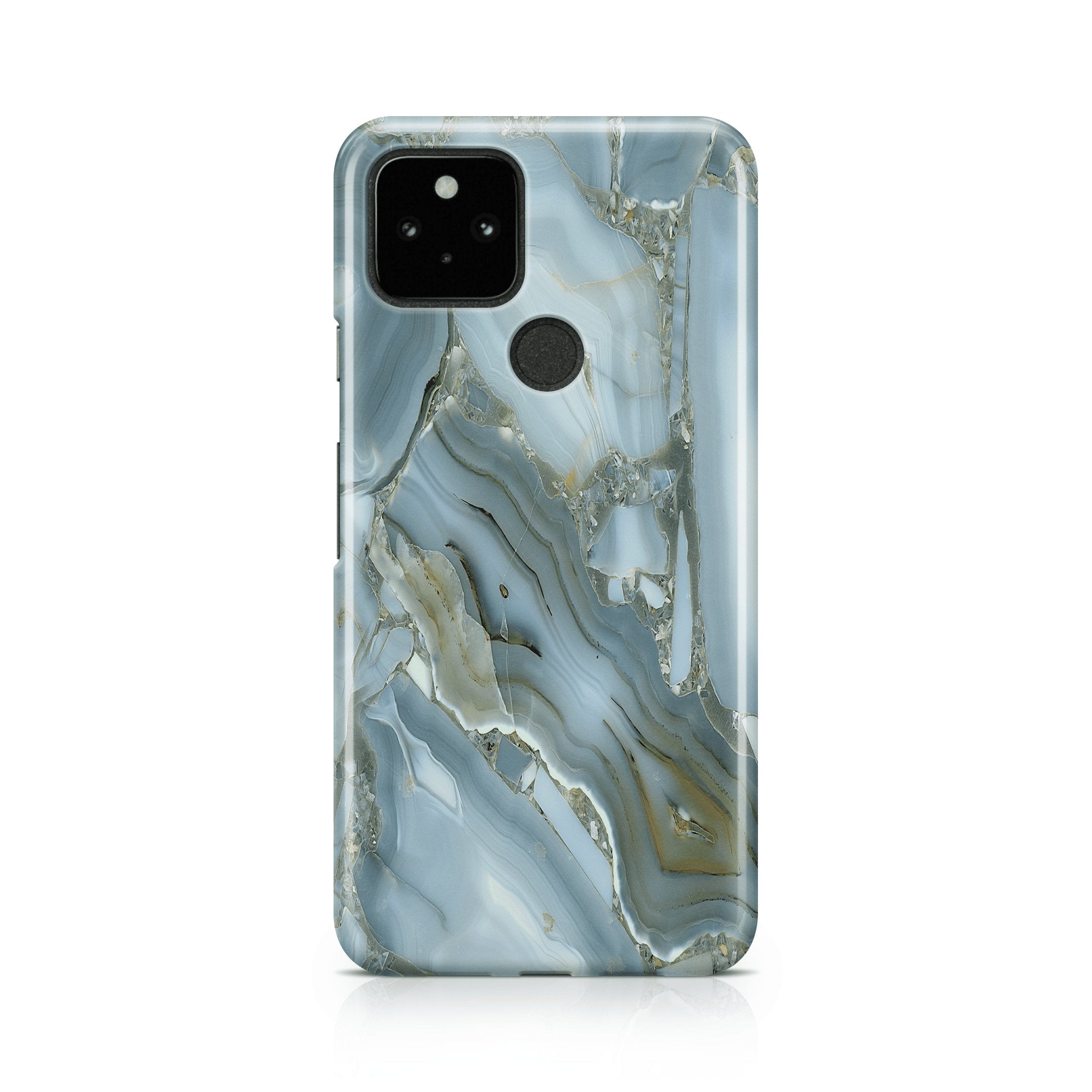 Blue Agate - Google phone case designs by CaseSwagger
