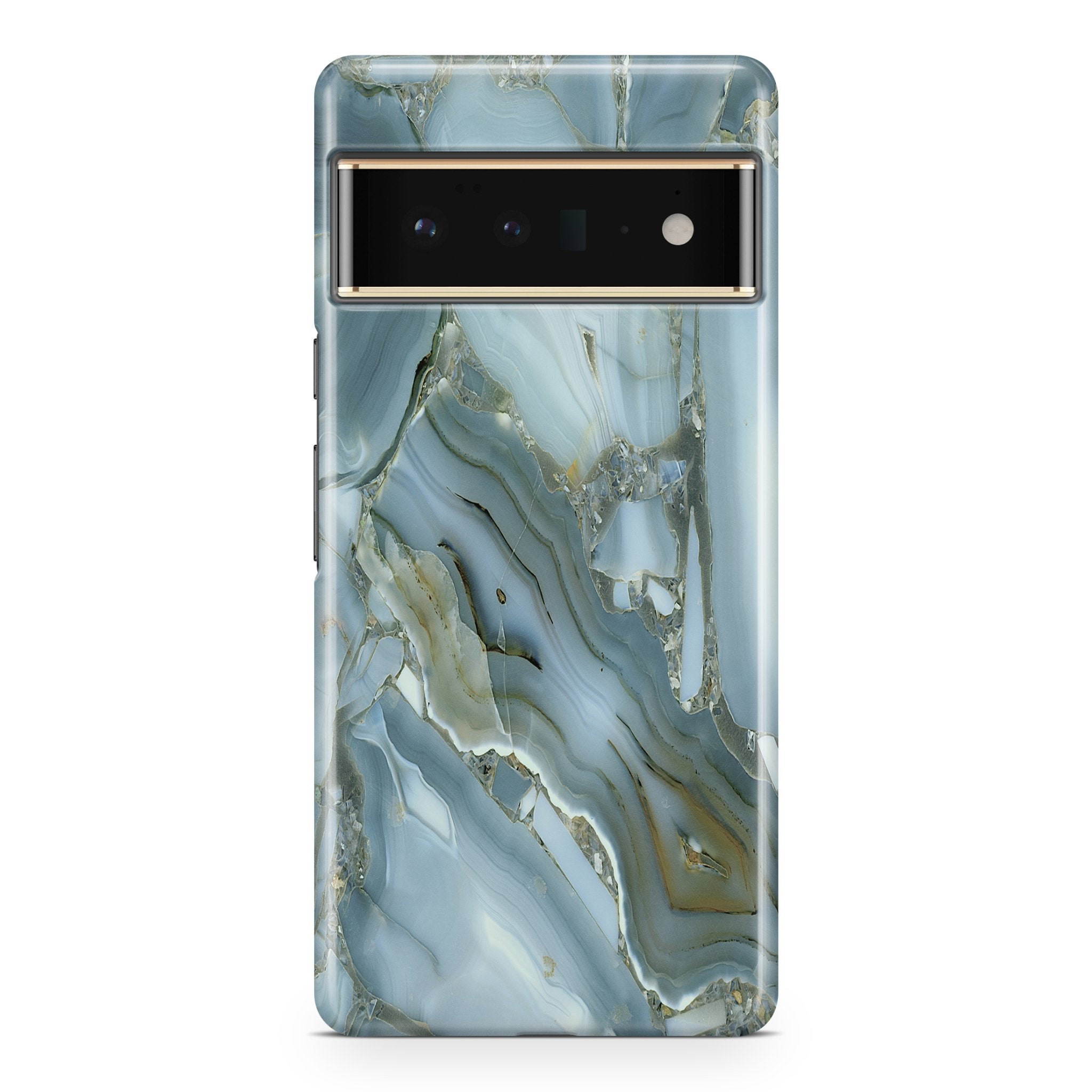 Blue Agate - Google phone case designs by CaseSwagger