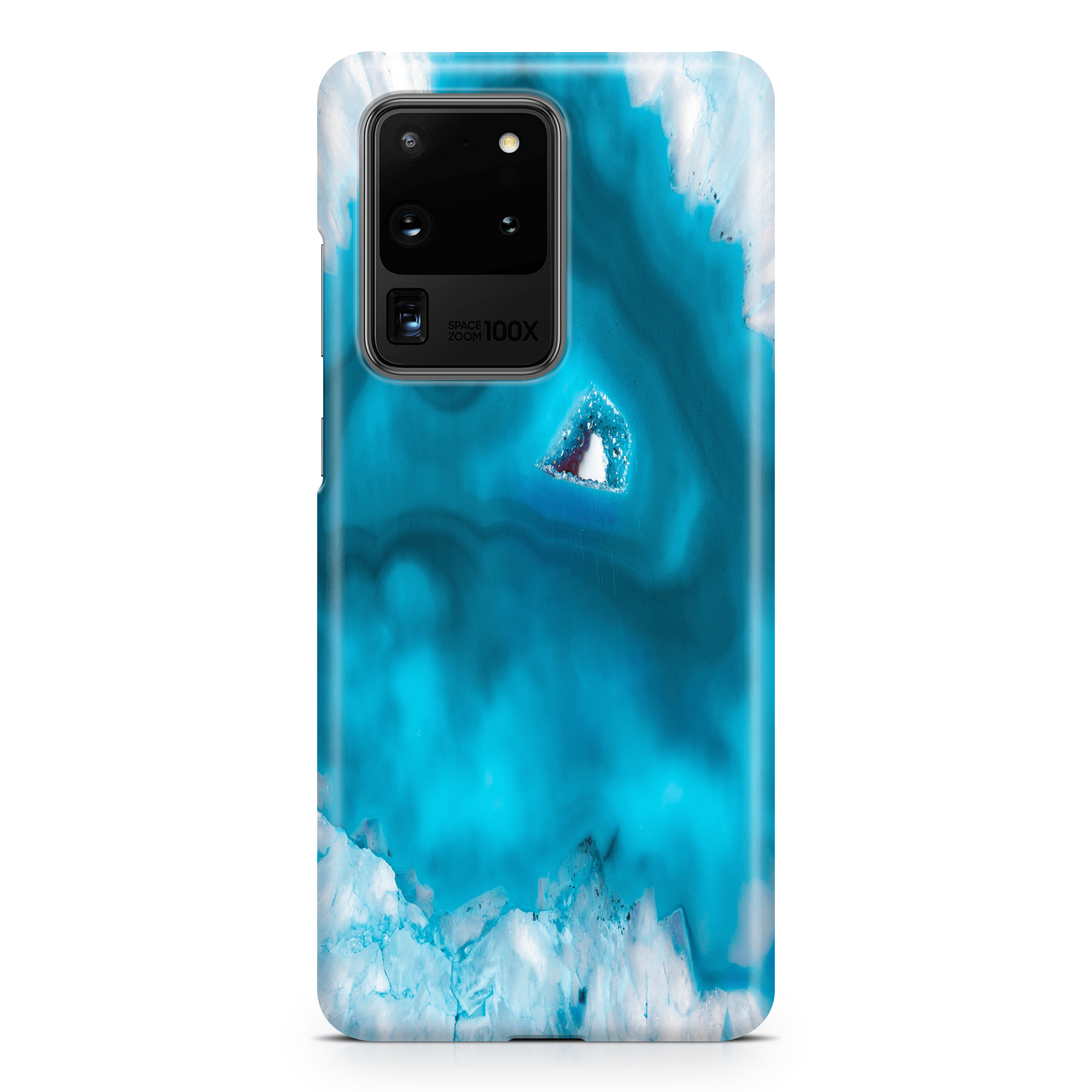 Blue Geode I - Samsung phone case designs by CaseSwagger