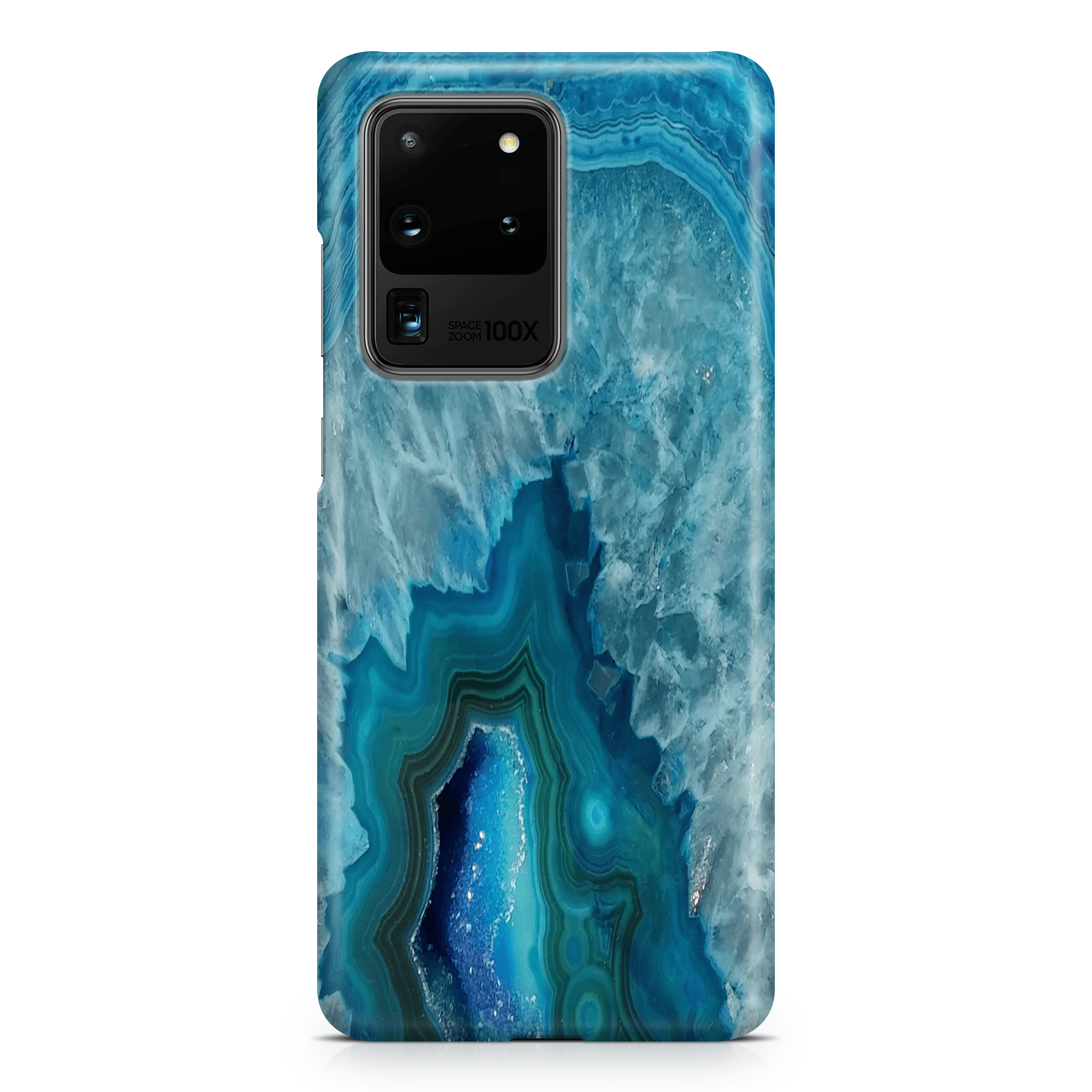 Blue Geode II - Samsung phone case designs by CaseSwagger