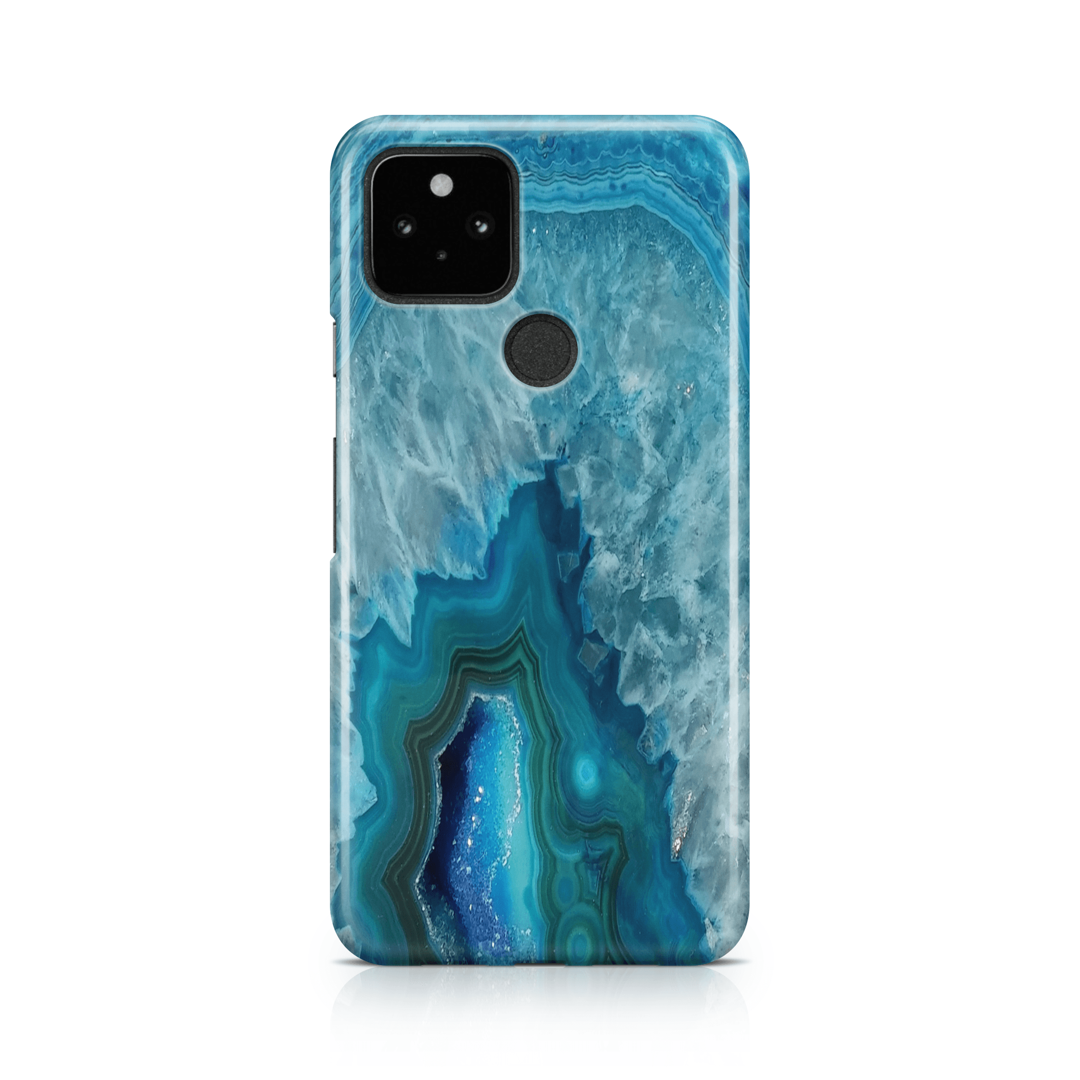 Blue Geode II - Google phone case designs by CaseSwagger