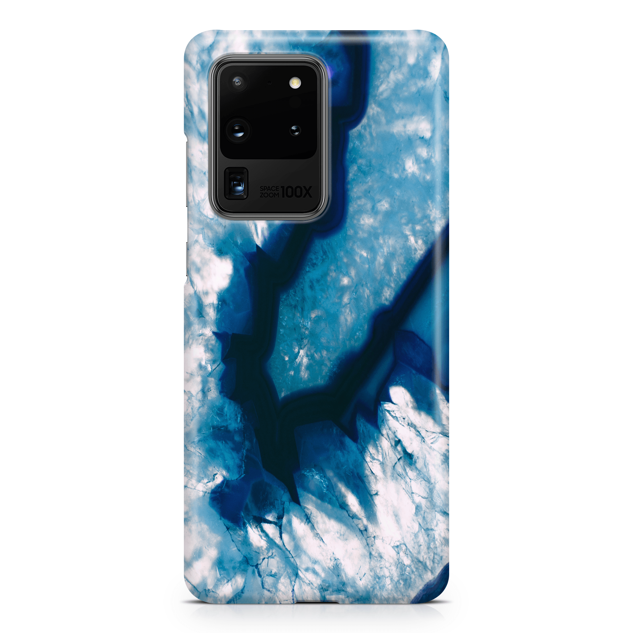 Blue Geode III - Samsung phone case designs by CaseSwagger