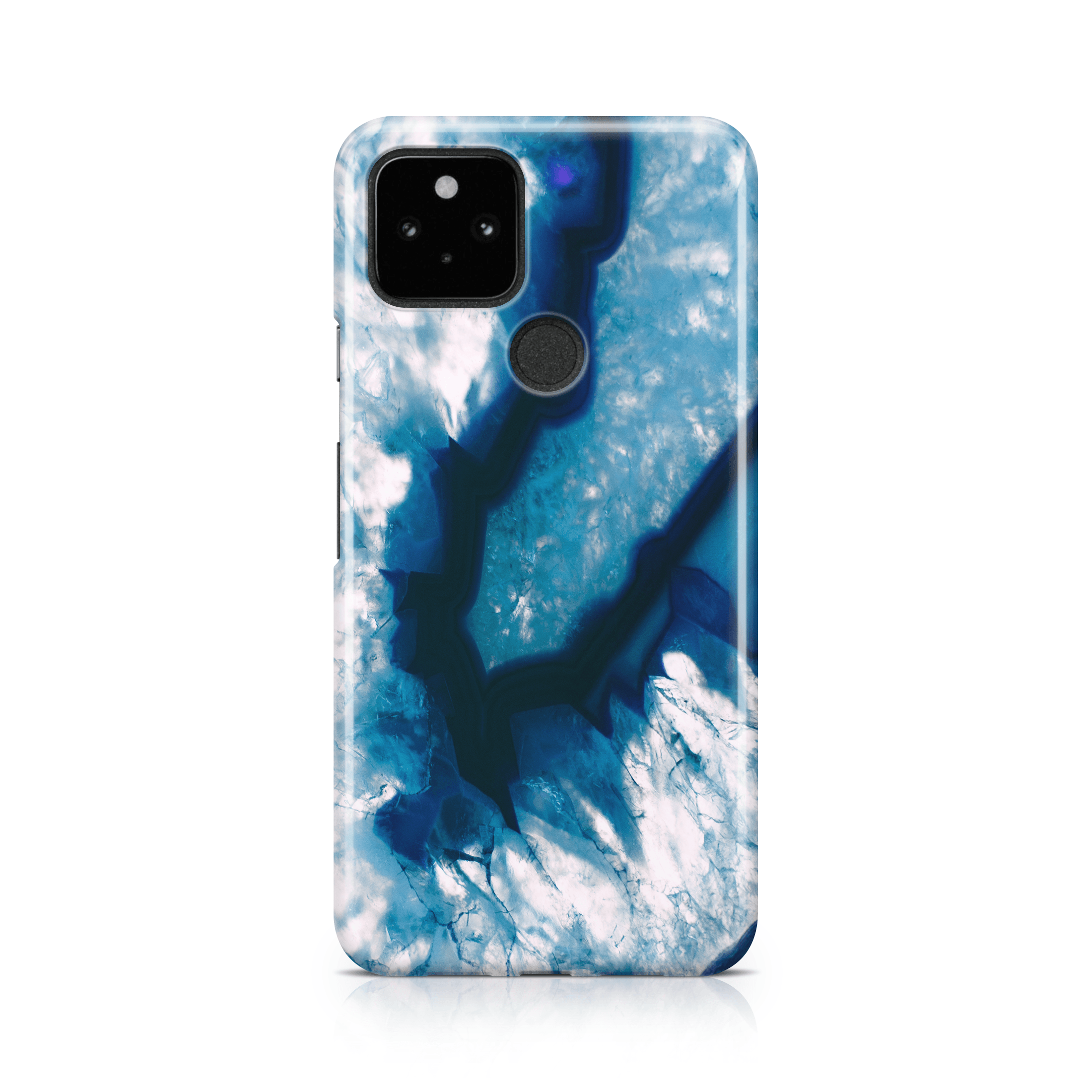 Blue Geode III - Google phone case designs by CaseSwagger