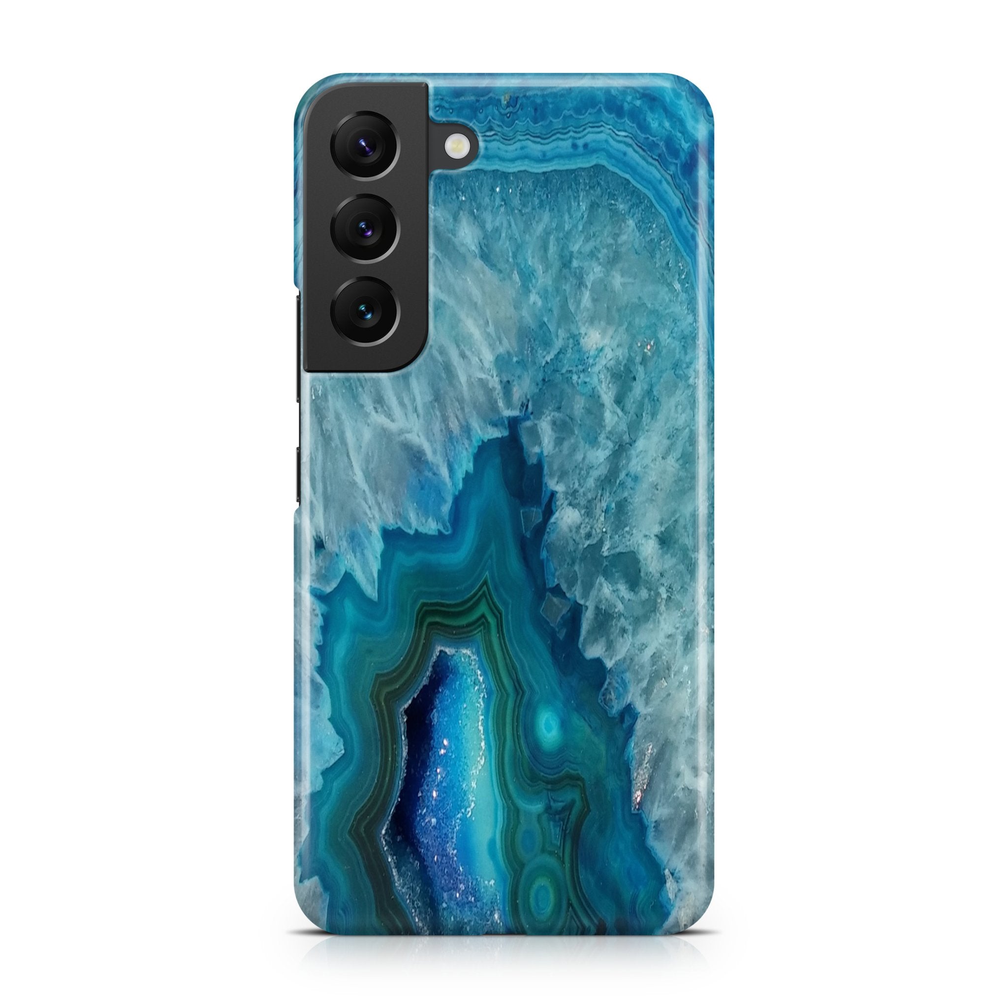 Blue Geode II - Samsung phone case designs by CaseSwagger