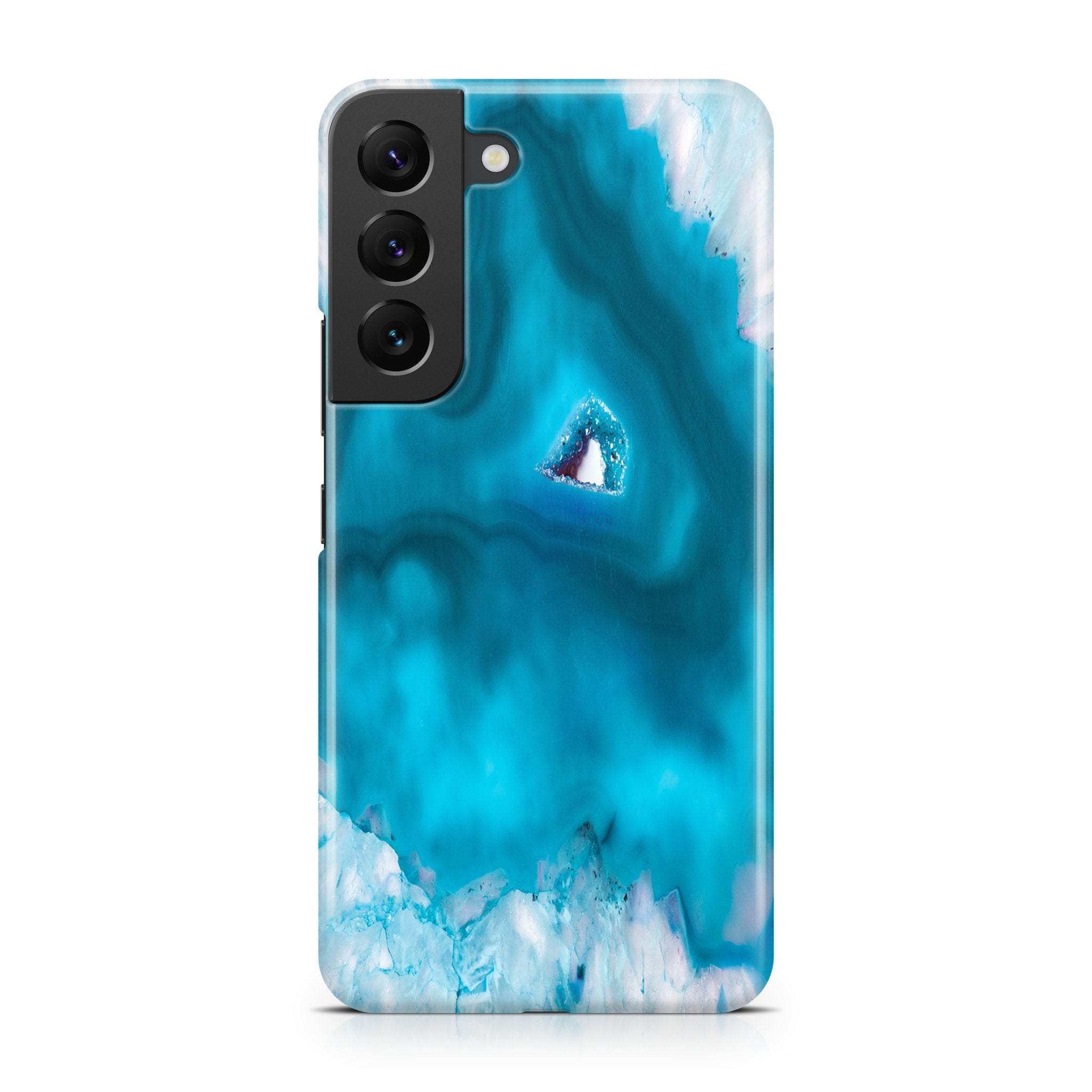 Blue Geode I - Samsung phone case designs by CaseSwagger