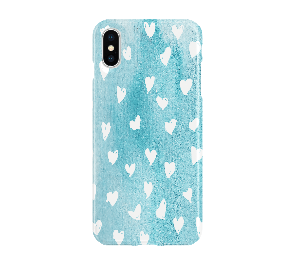 Blue Heart - iPhone phone case designs by CaseSwagger