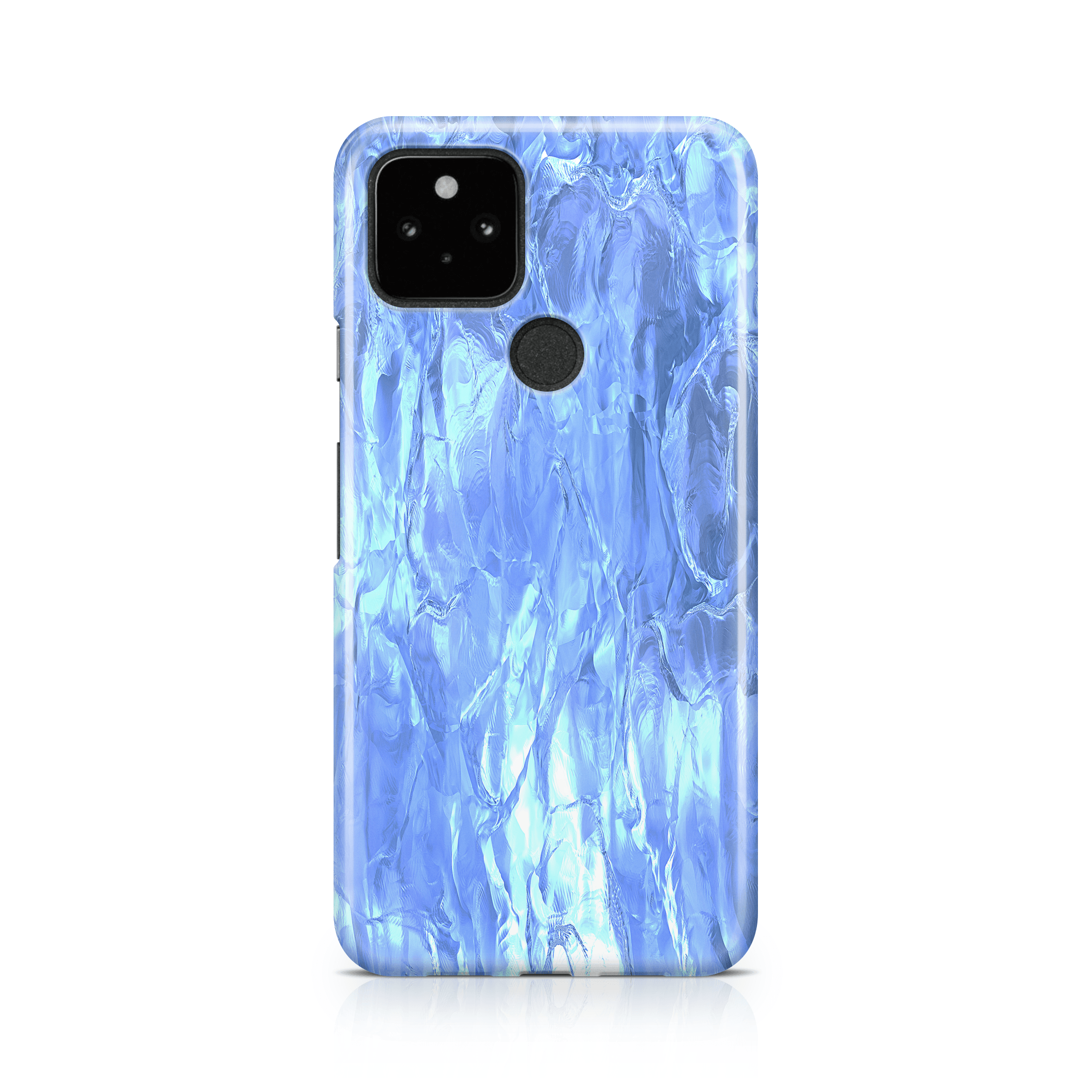 Blue Ice - Google phone case designs by CaseSwagger