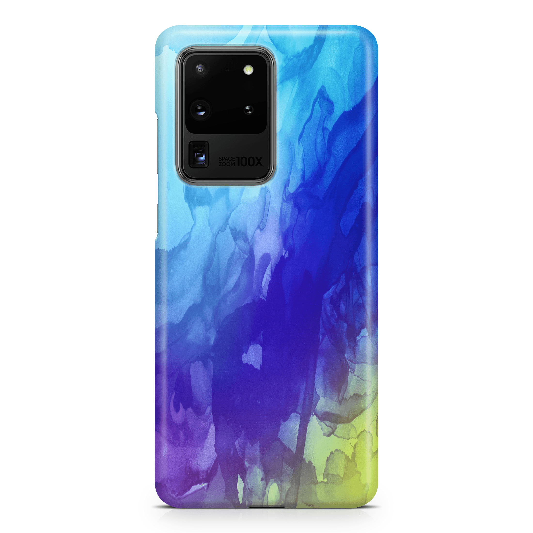 Blue InkDeco - Samsung phone case designs by CaseSwagger