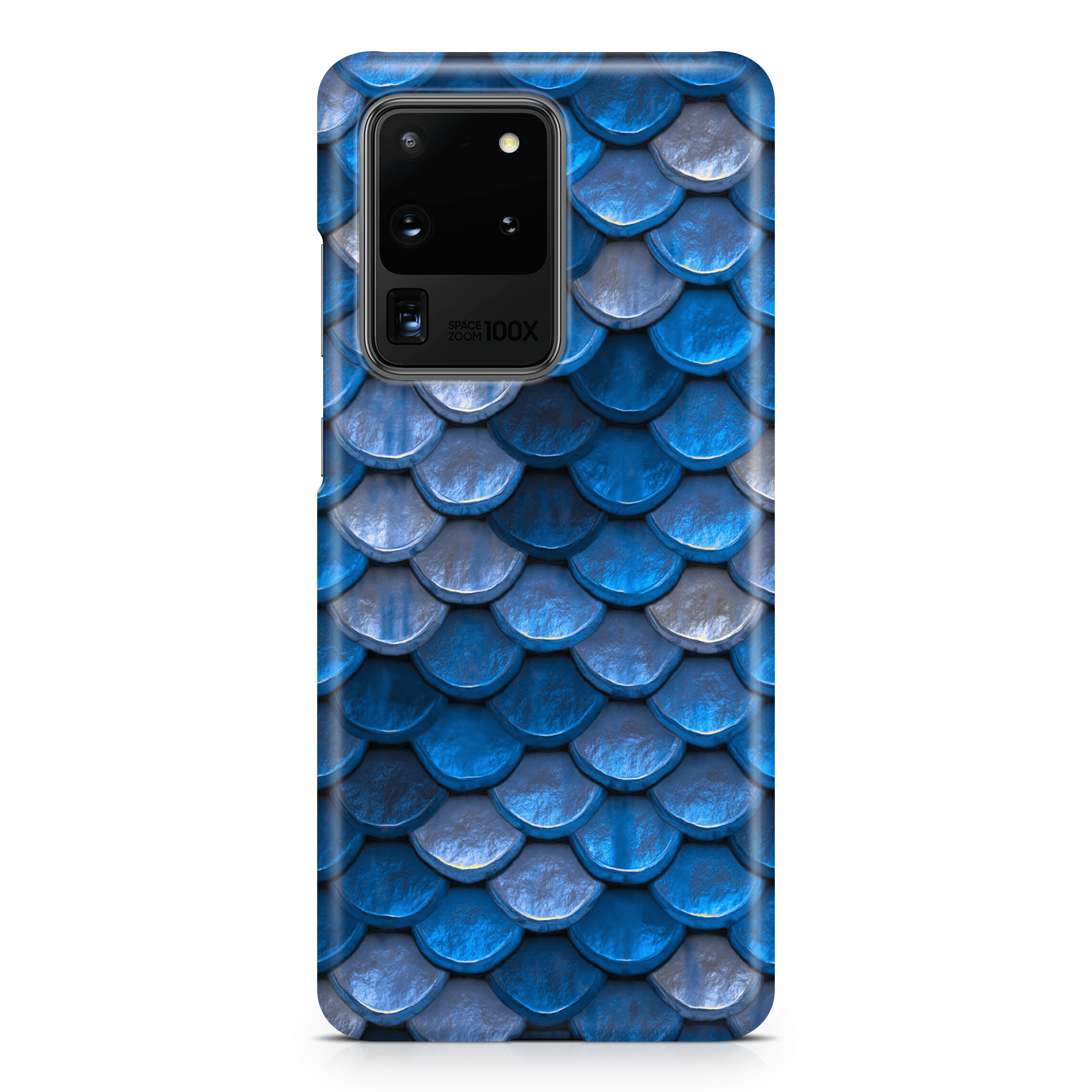 Blue Mermaid Scale - Samsung phone case designs by CaseSwagger