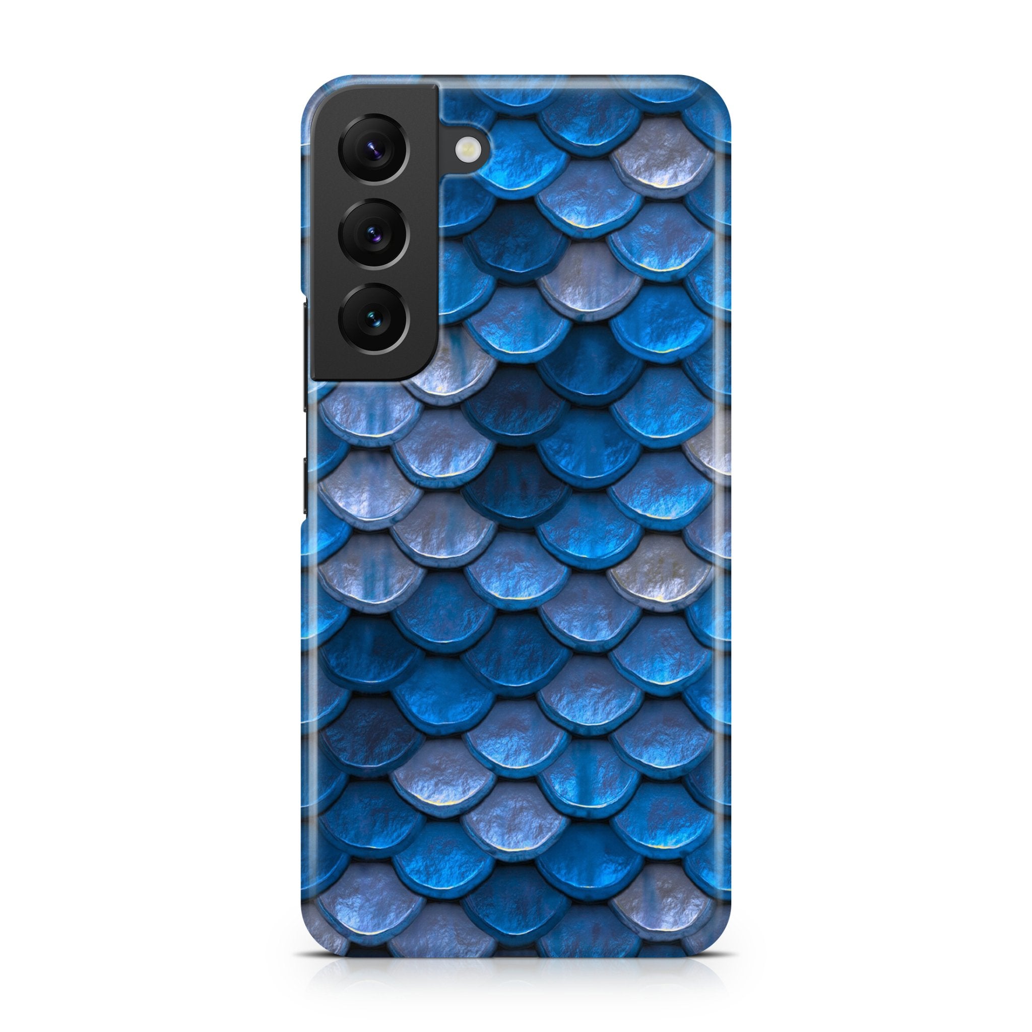 Blue Mermaid Scale - Samsung phone case designs by CaseSwagger