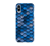 Blue Mermaid Scale Case for Apple iPhone | CaseSwagger