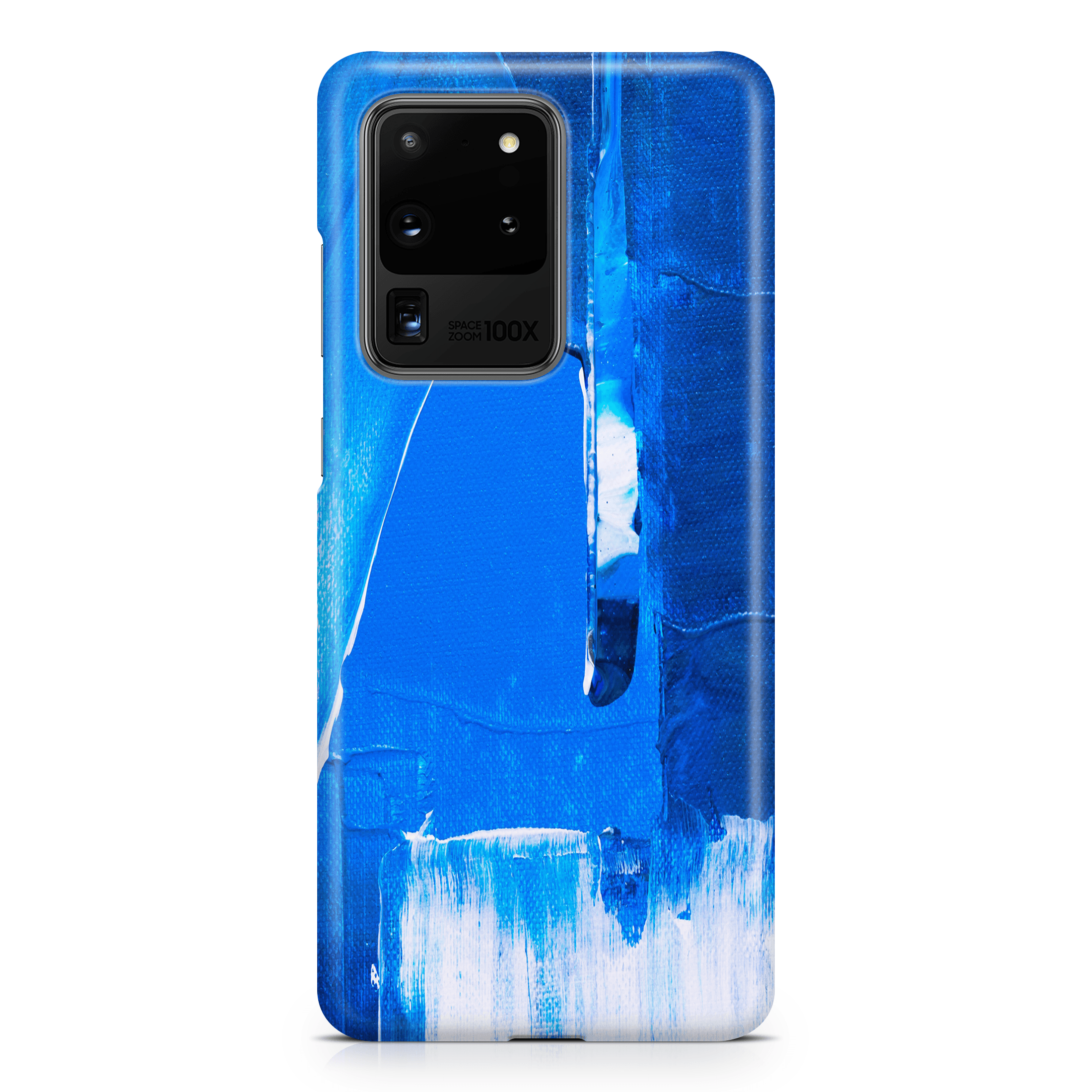 Blue Oil Paint II - Samsung phone case designs by CaseSwagger