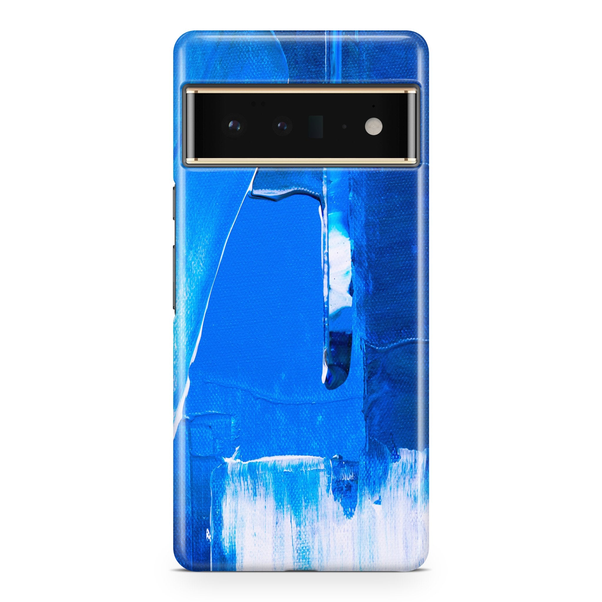 Blue Oil Paint II - Google phone case designs by CaseSwagger