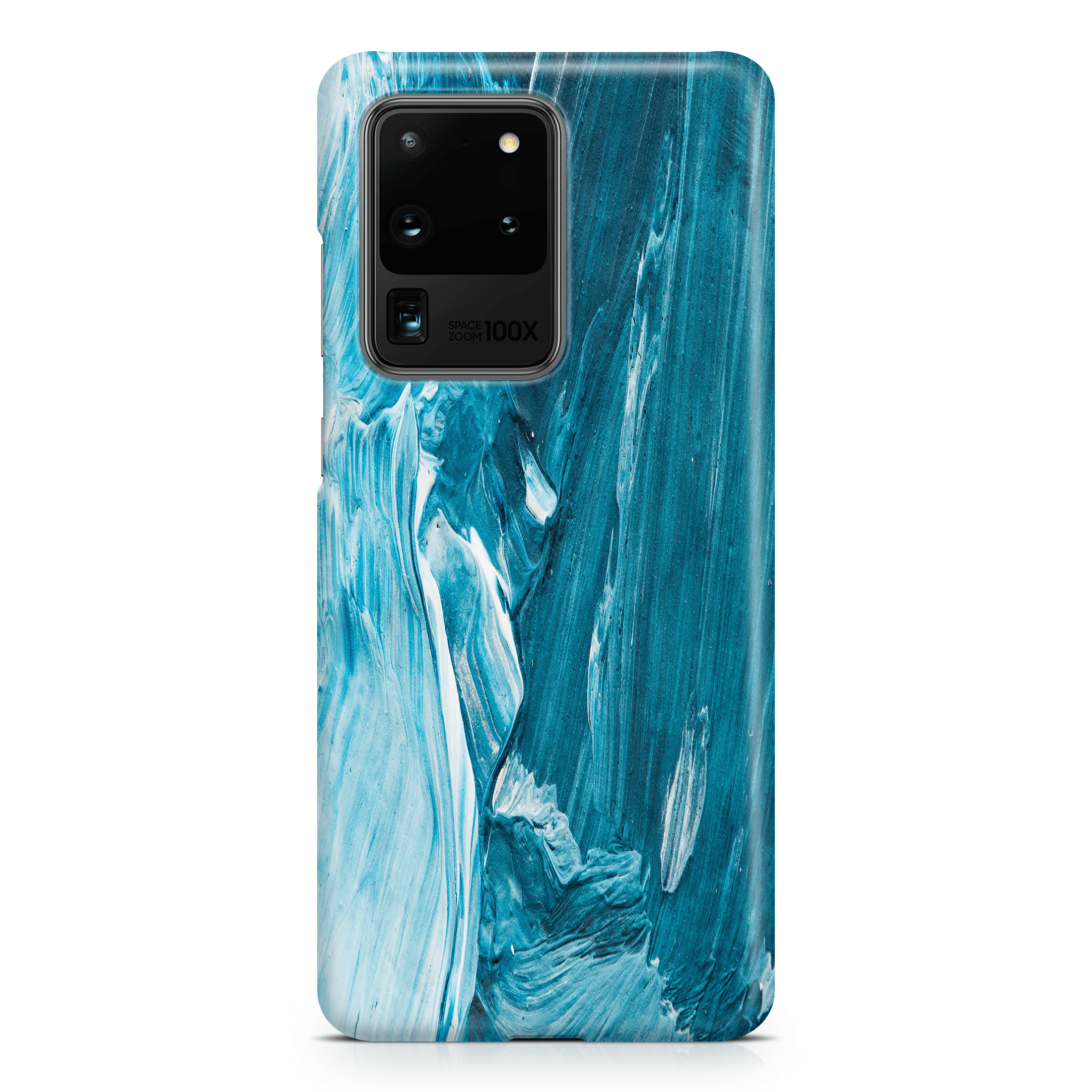 Blue Oil Paint III - Samsung phone case designs by CaseSwagger