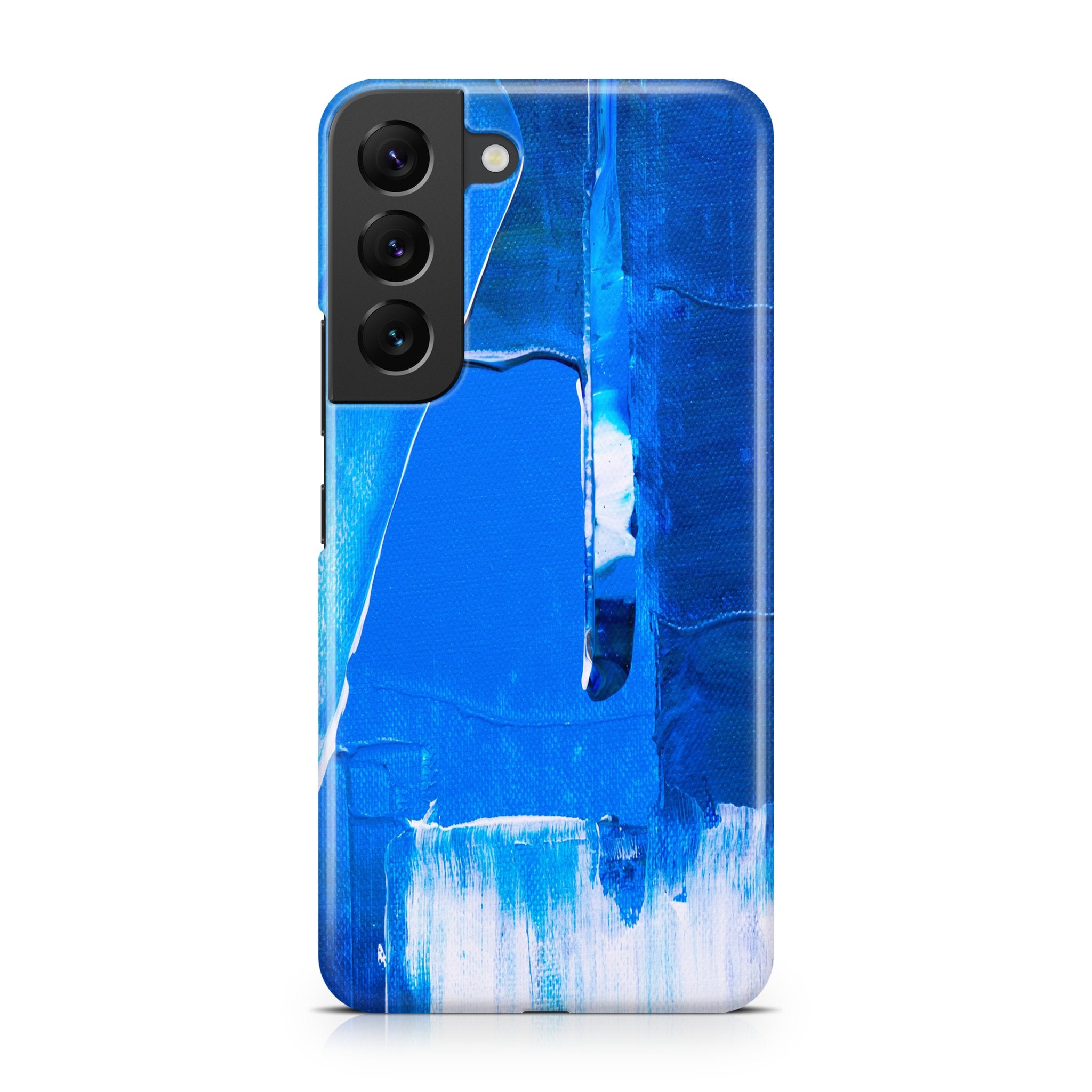 Blue Oil Paint II - Samsung phone case designs by CaseSwagger