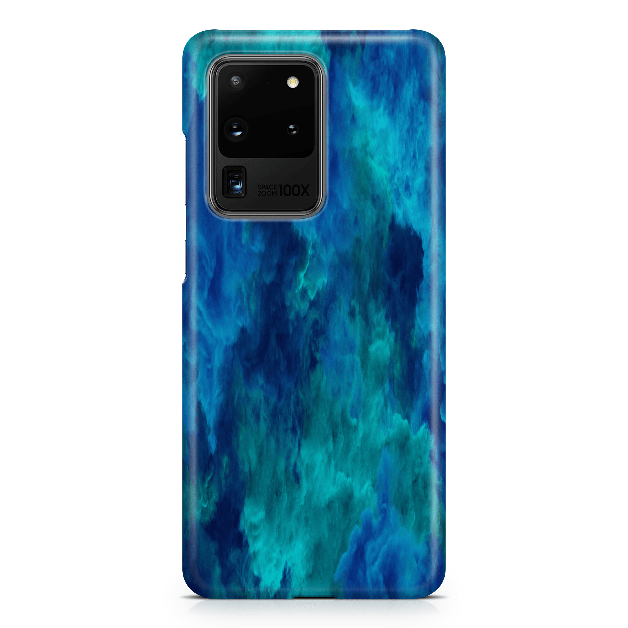 Blue Smoke Cloud - Samsung phone case designs by CaseSwagger