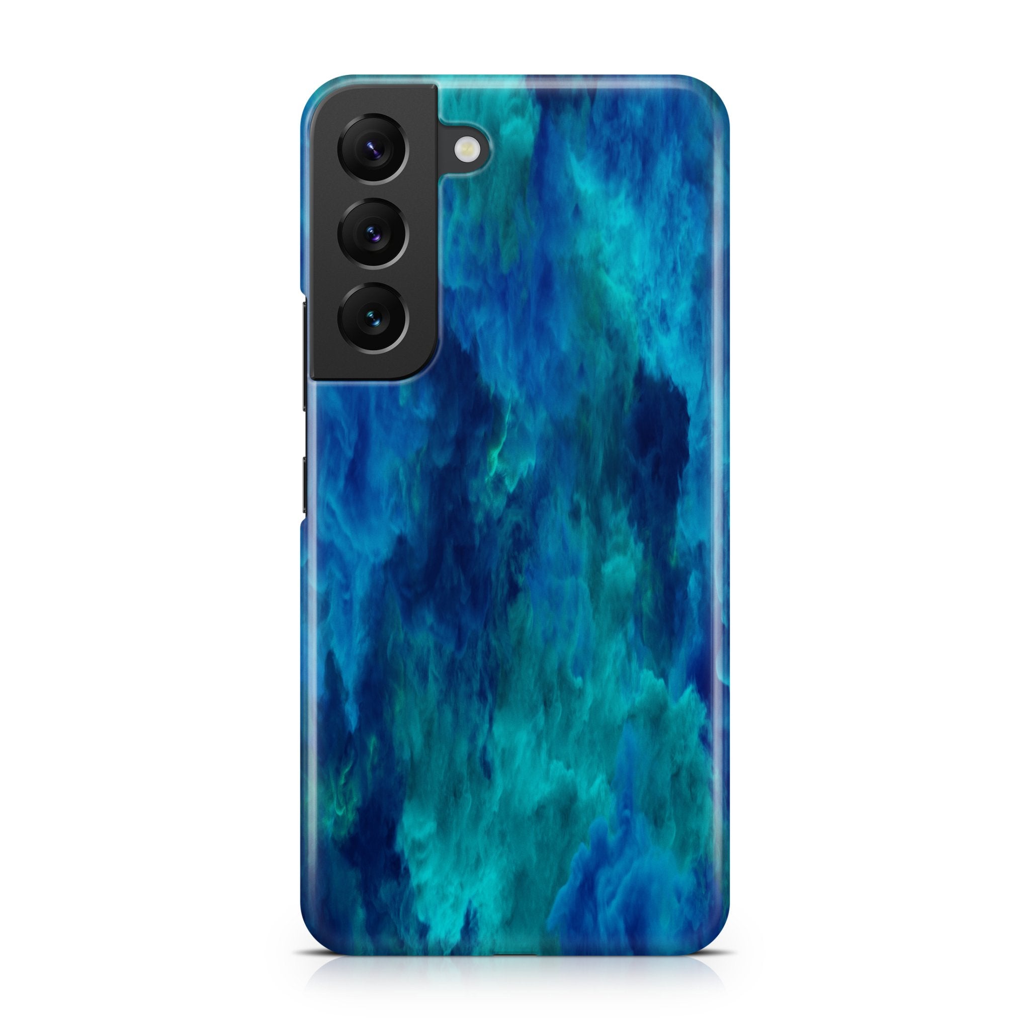 Blue Smoke Cloud - Samsung phone case designs by CaseSwagger
