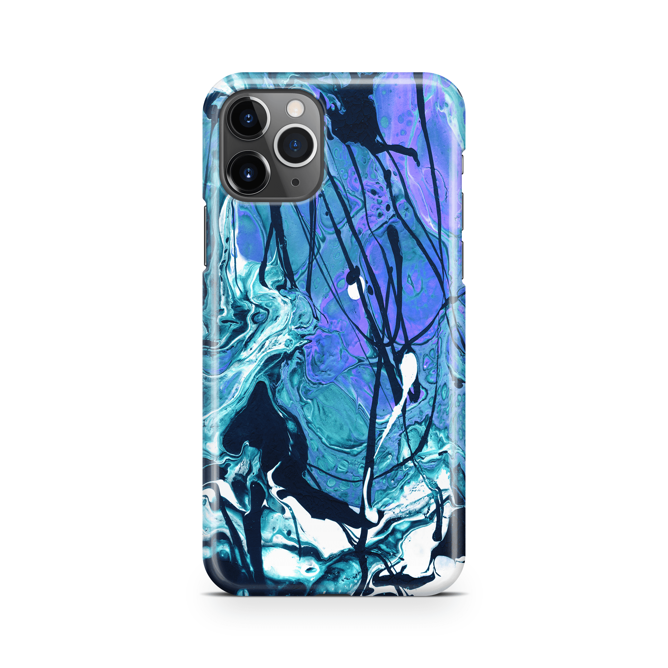 Blue Soul Acrylic - iPhone phone case designs by CaseSwagger