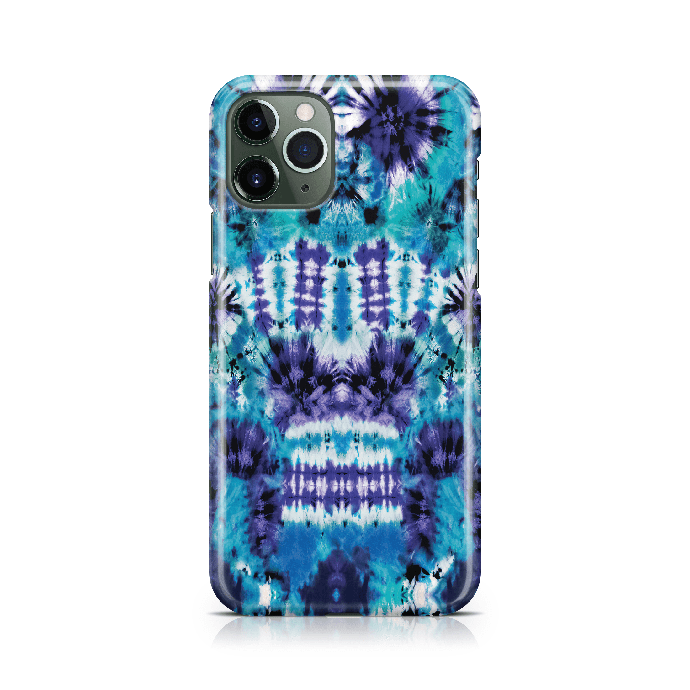 Blue Tie Dye - iPhone phone case designs by CaseSwagger