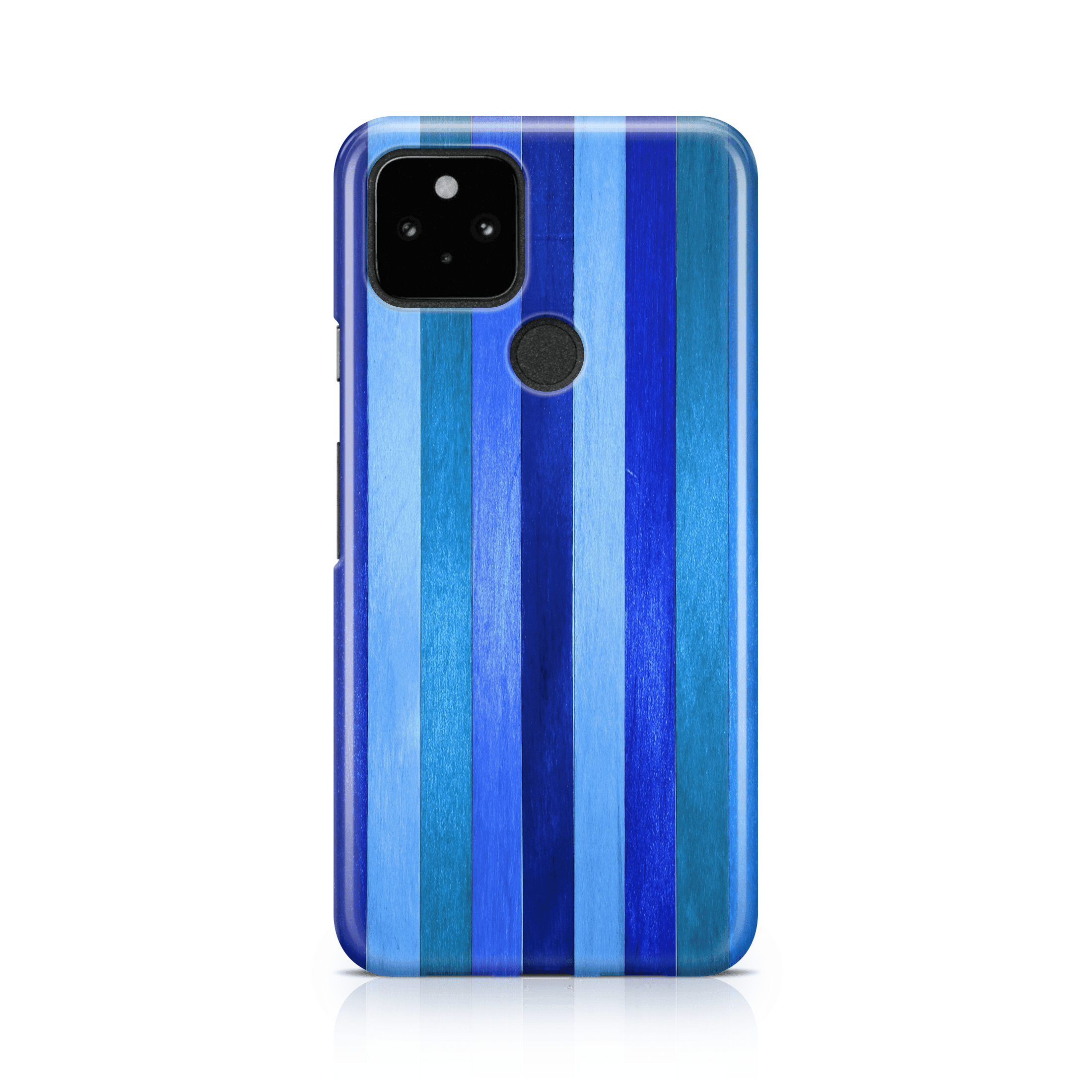 Blue Wood Fence - Google phone case designs by CaseSwagger