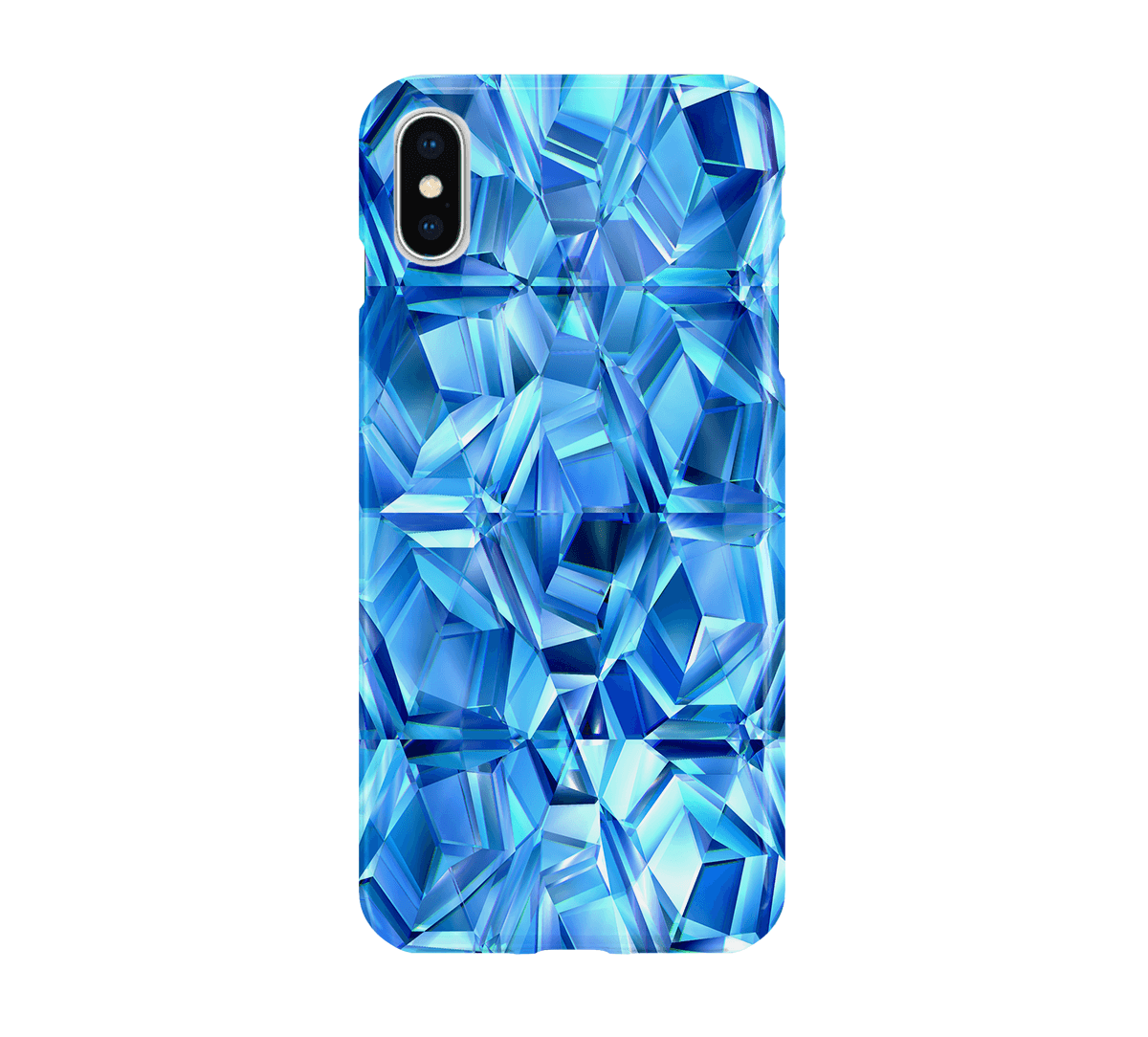 Blue Zircon - iPhone phone case designs by CaseSwagger